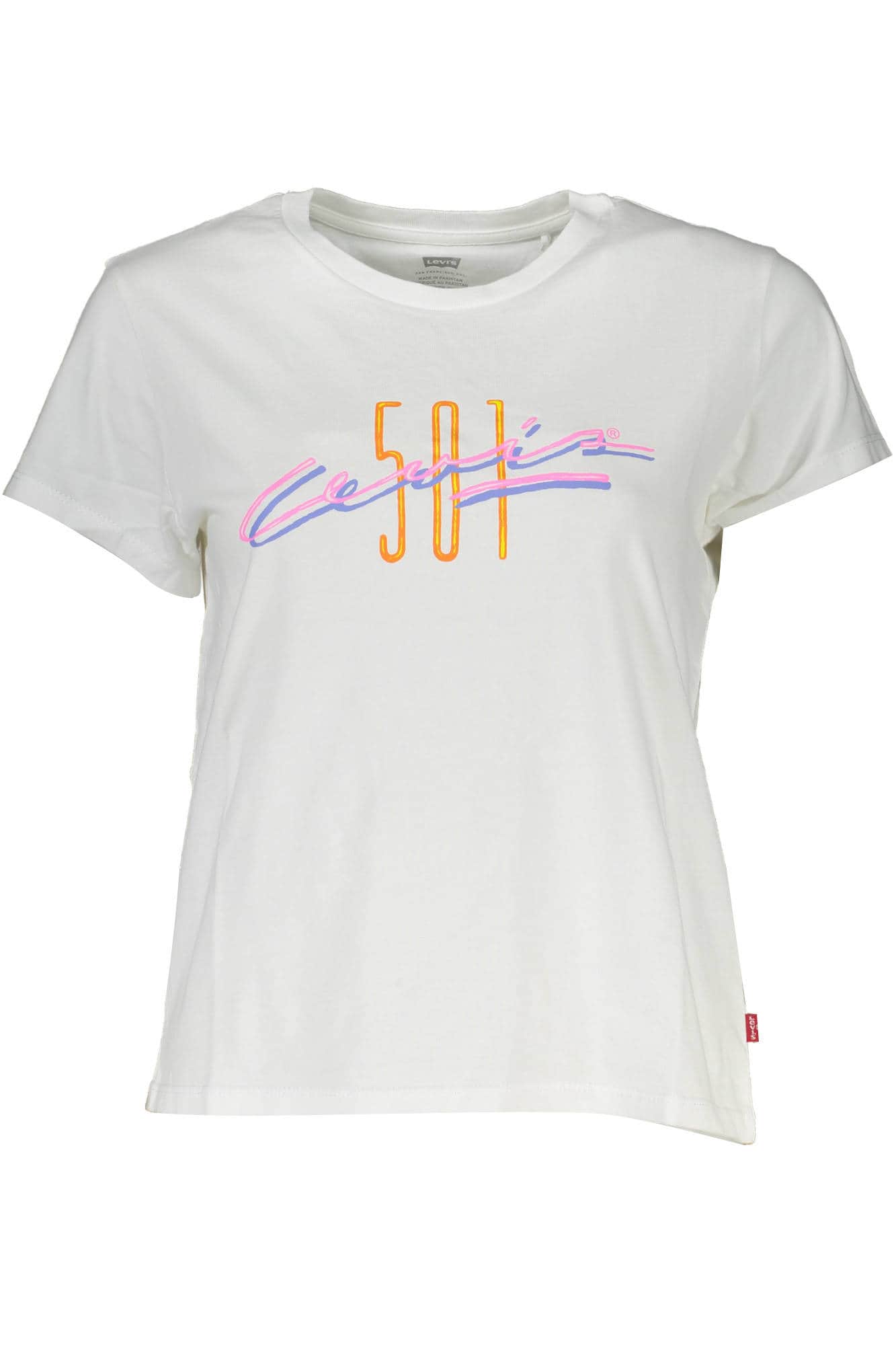 LEVI'S KURZARM T-SHIRT DAMEN WEISS
