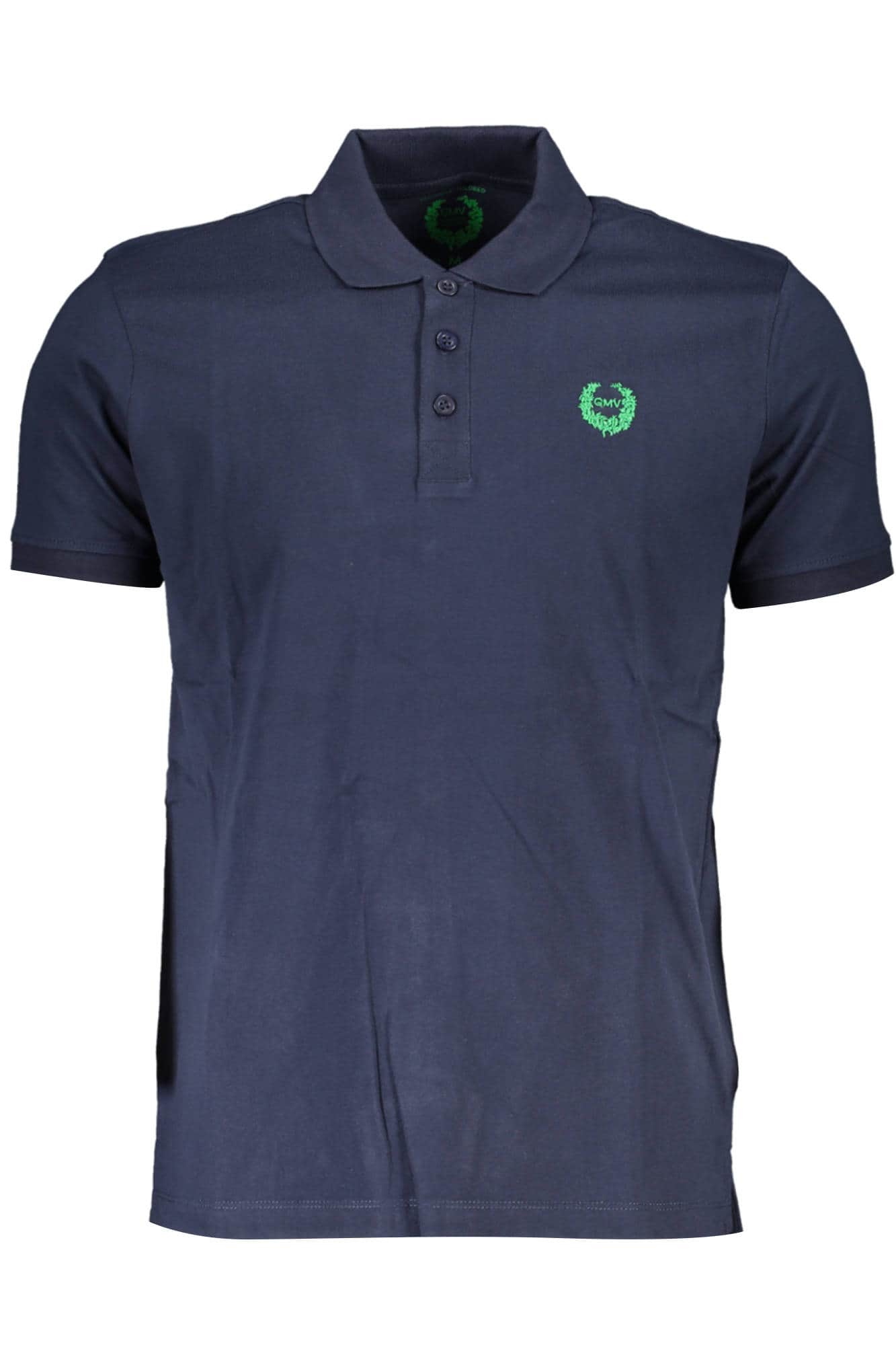 GIAN MARCO VENTURI HERREN KURZARM POLO BLAU