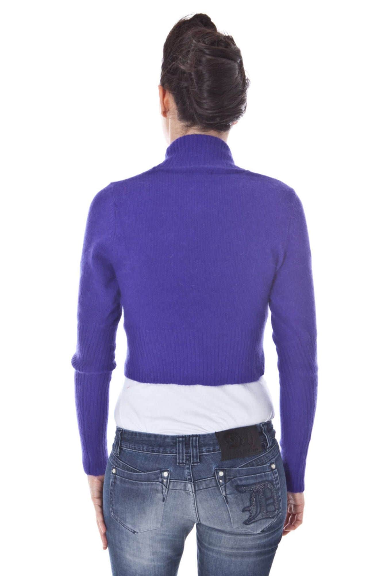 DATCH BOLERO LANGARM LILA DAMEN