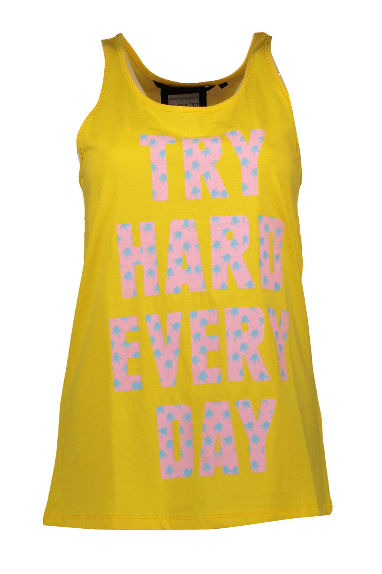 SILVIAN HEACH AMERICAN TANKTOP DAMEN GELB