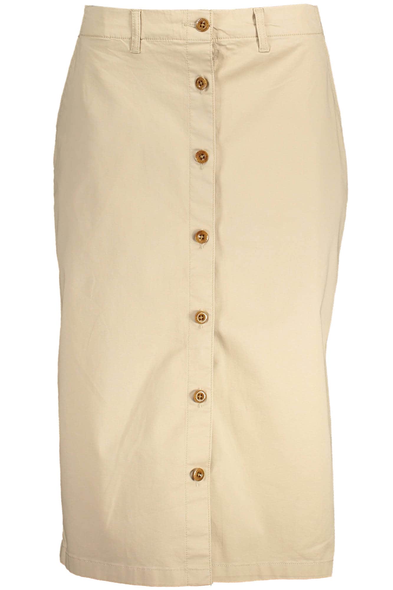 GANT DAMEN BEIGE MIDIROCK