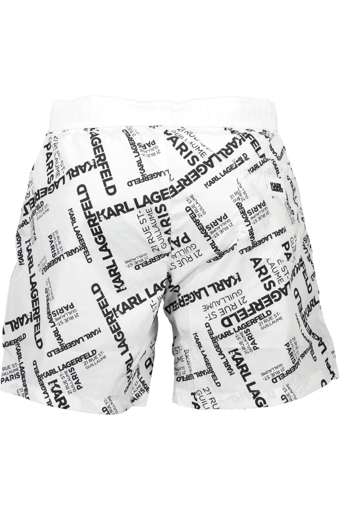 KARL LAGERFELD BADEMODE BADEHOSE HERREN WEISS
