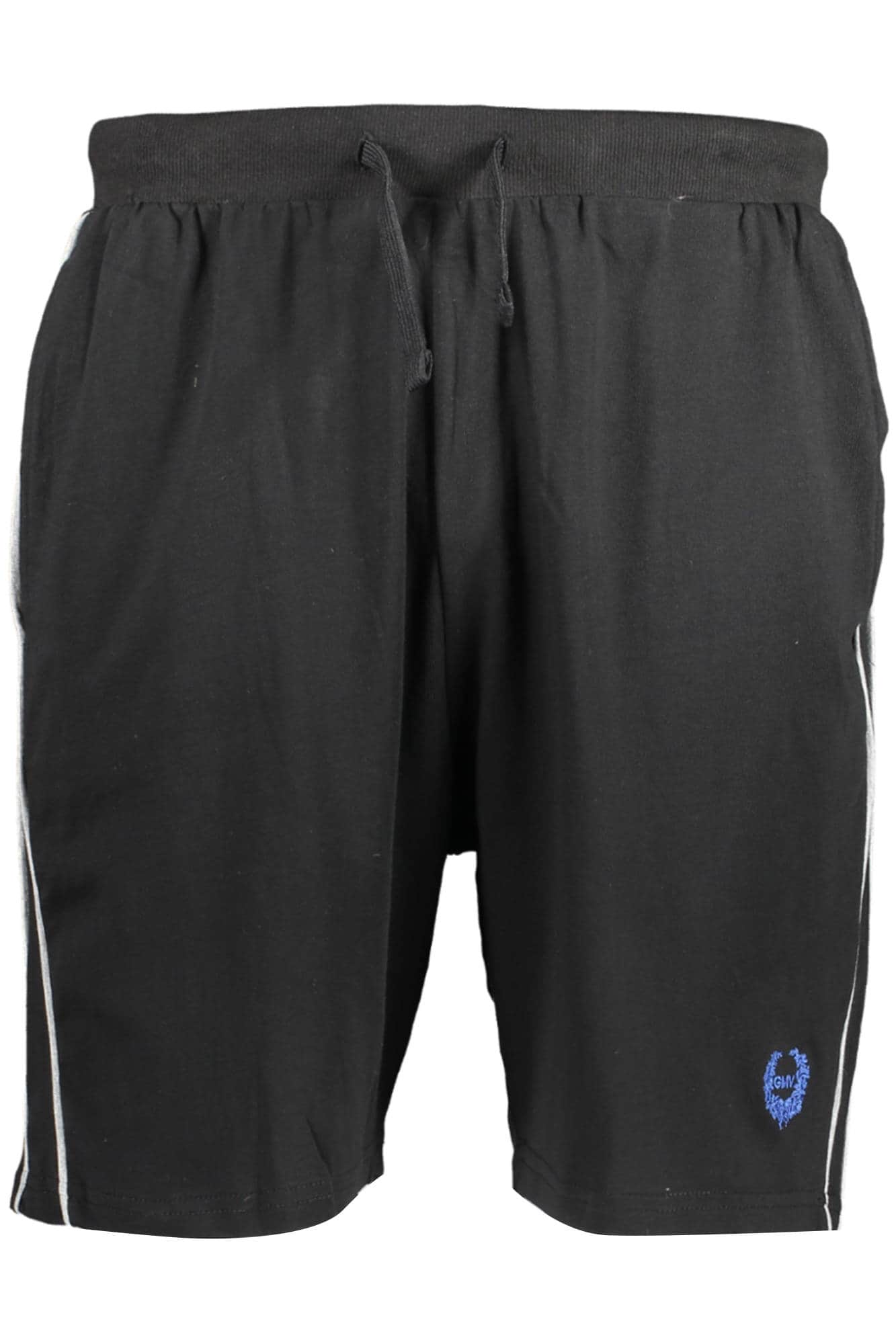 GIAN MARCO VENTURI HERREN SCHWARZ KURZ HOSE