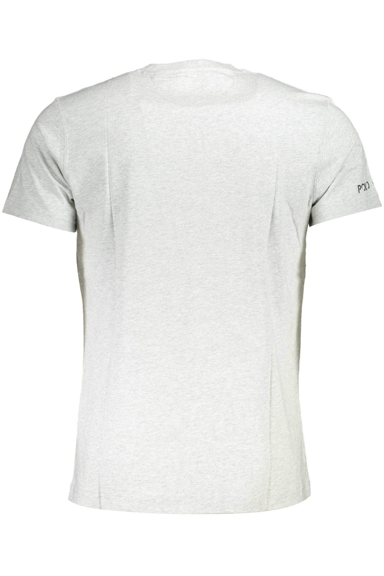 LA MARTINA KURZARM T-SHIRT HERREN GRAU