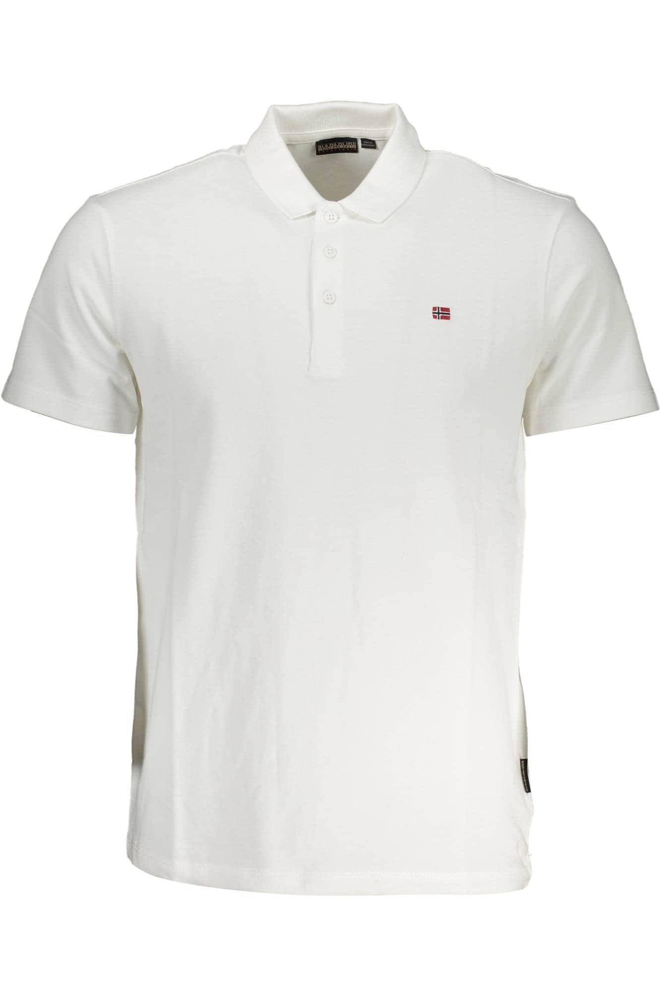 NAPAPIJRI POLO KURZARM HERREN WEISS