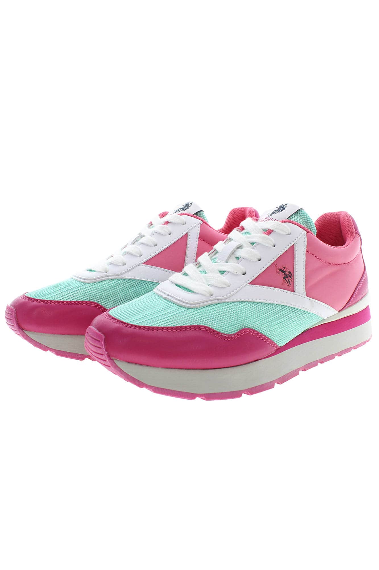 US POLO ASSN. DAMEN ROSA SPORTSCHUHE