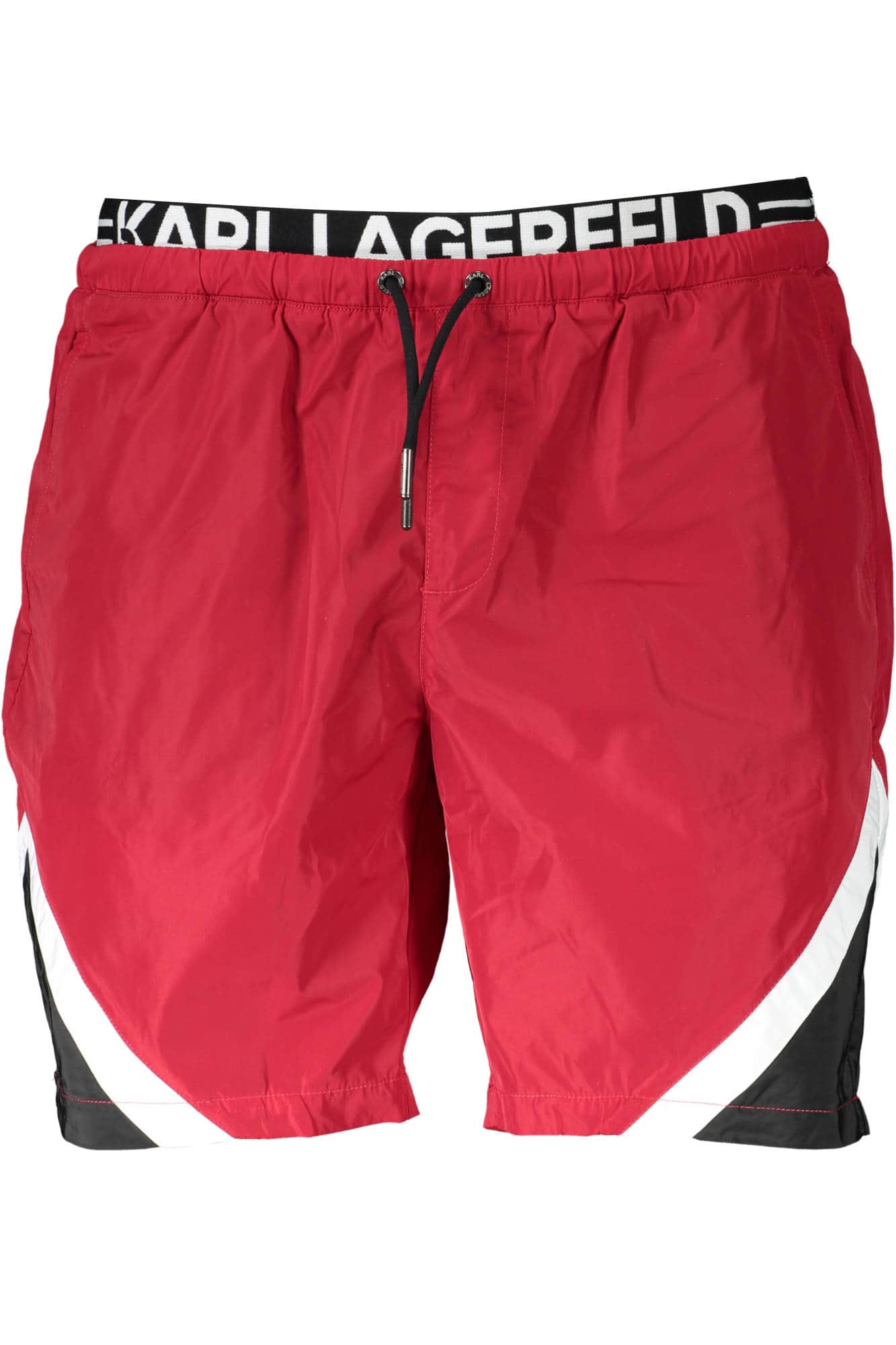 KARL LAGERFELD BADEMODE BADEANZUG HERREN BOTTOM ROT