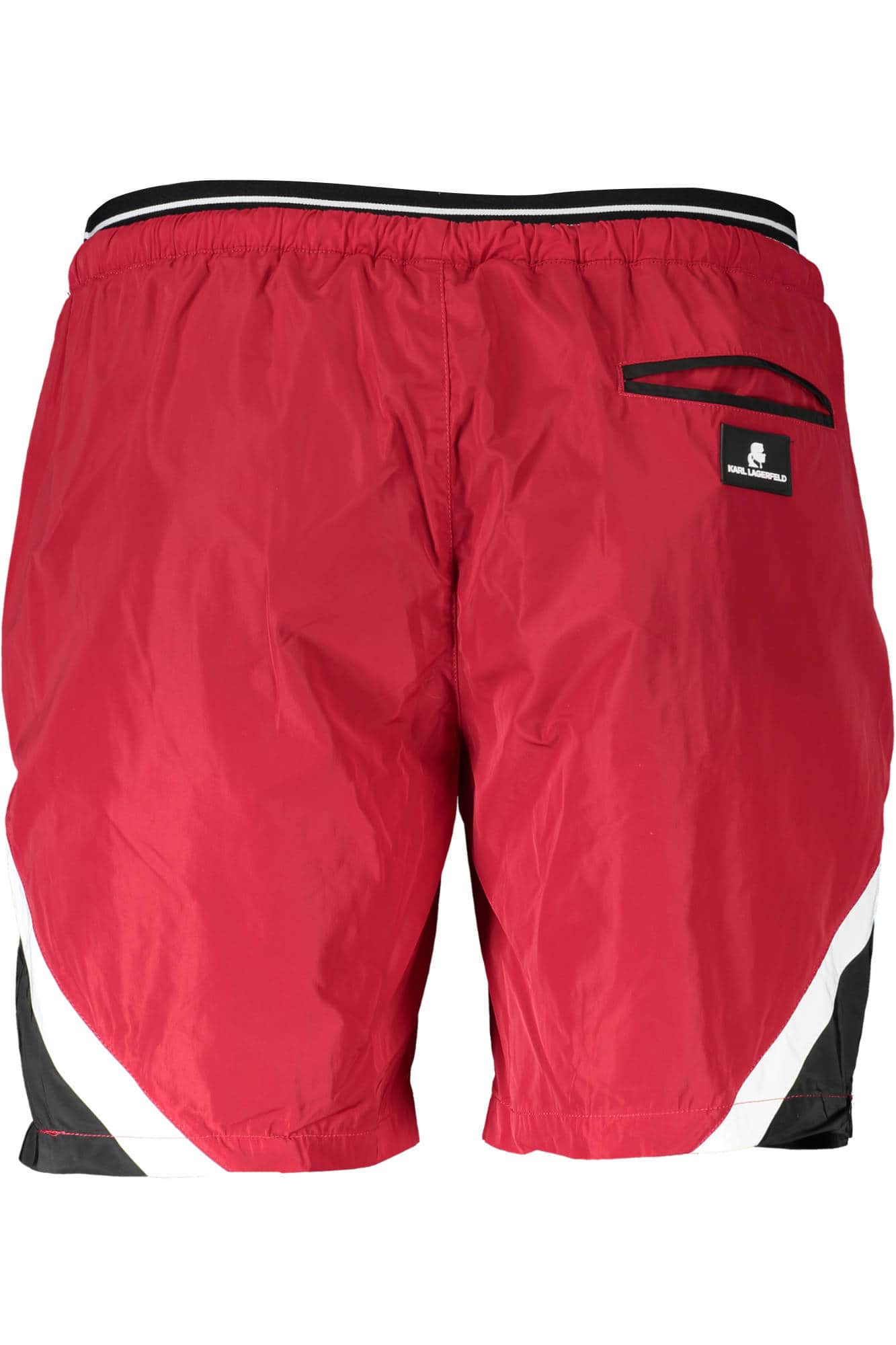 KARL LAGERFELD BADEMODE BADEANZUG HERREN BOTTOM ROT