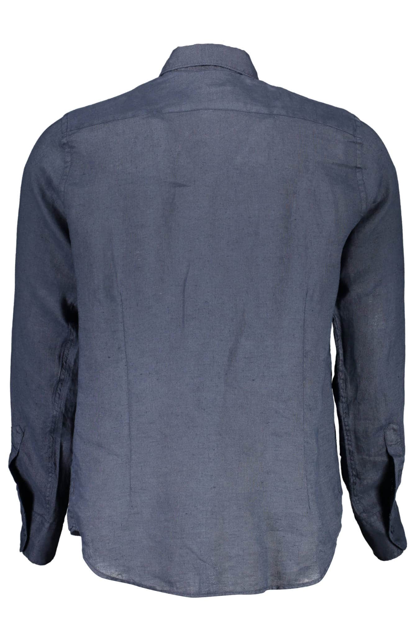 LA MARTINA LANGARM SHIRT HERREN BLAU