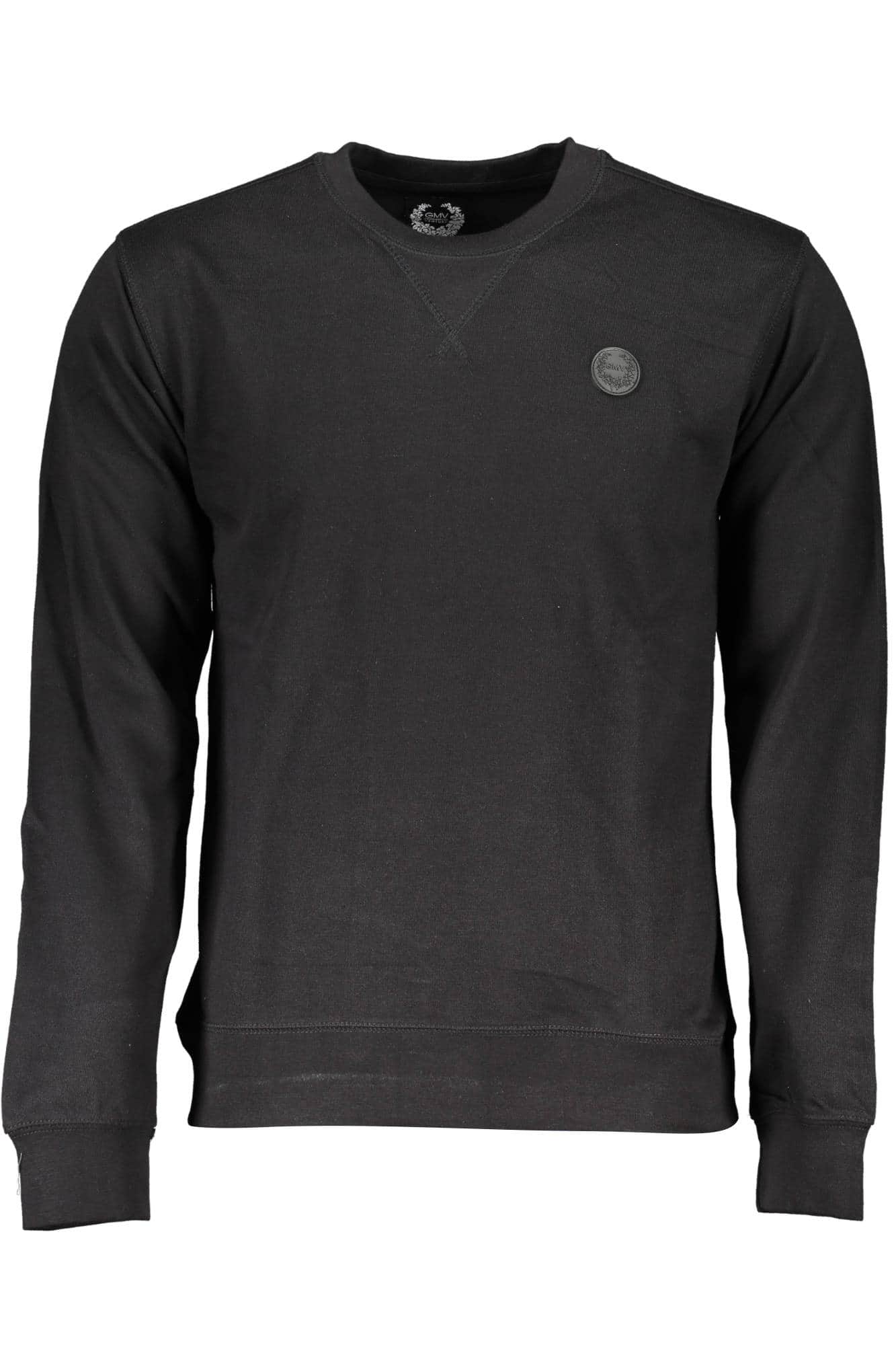 GIAN MARCO VENTURI HERREN SCHWARZ OHNE REISSVERSCHLUSS SWEATSHIRT