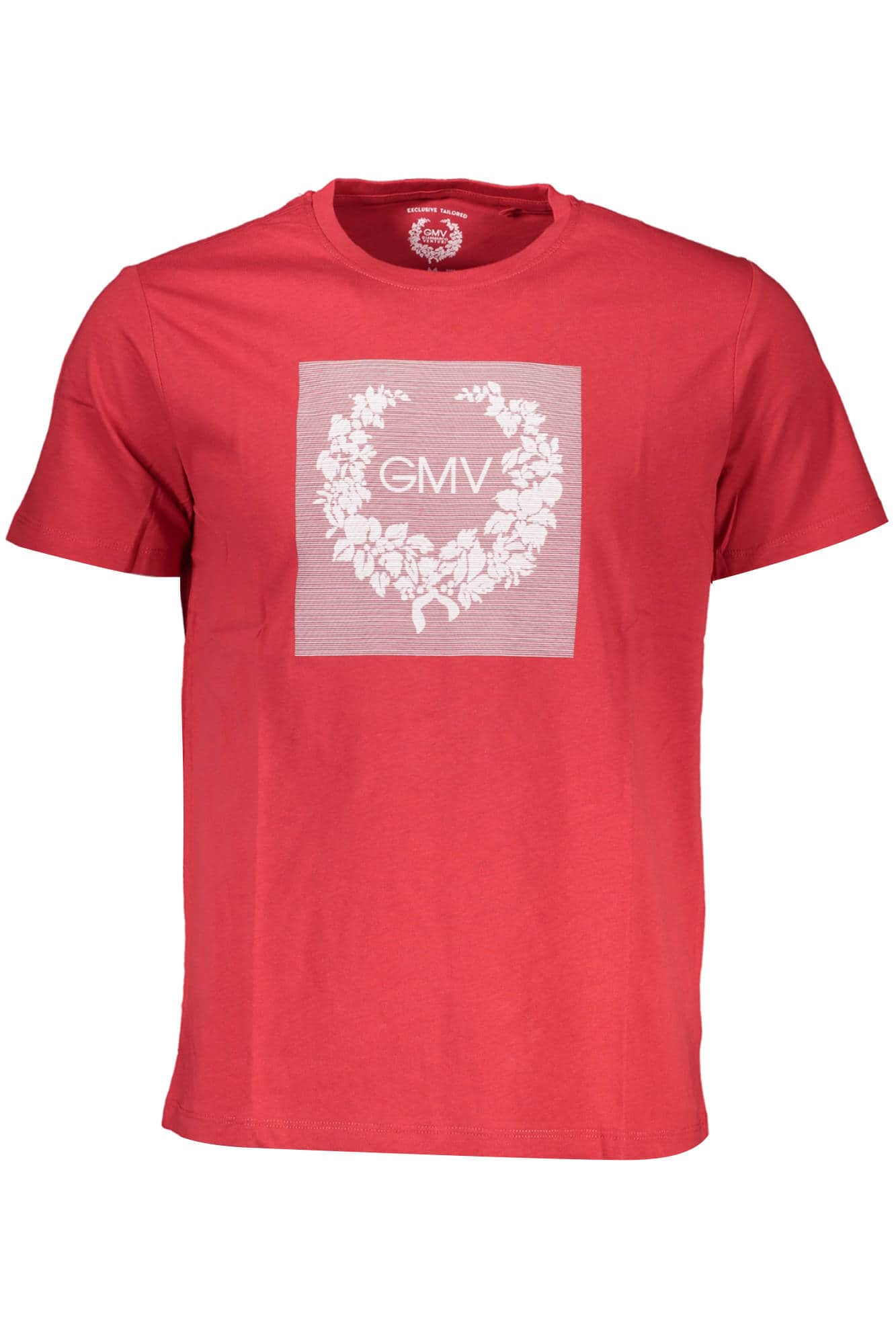 GIAN MARCO VENTURI HERREN KURZARM T-SHIRT ROT