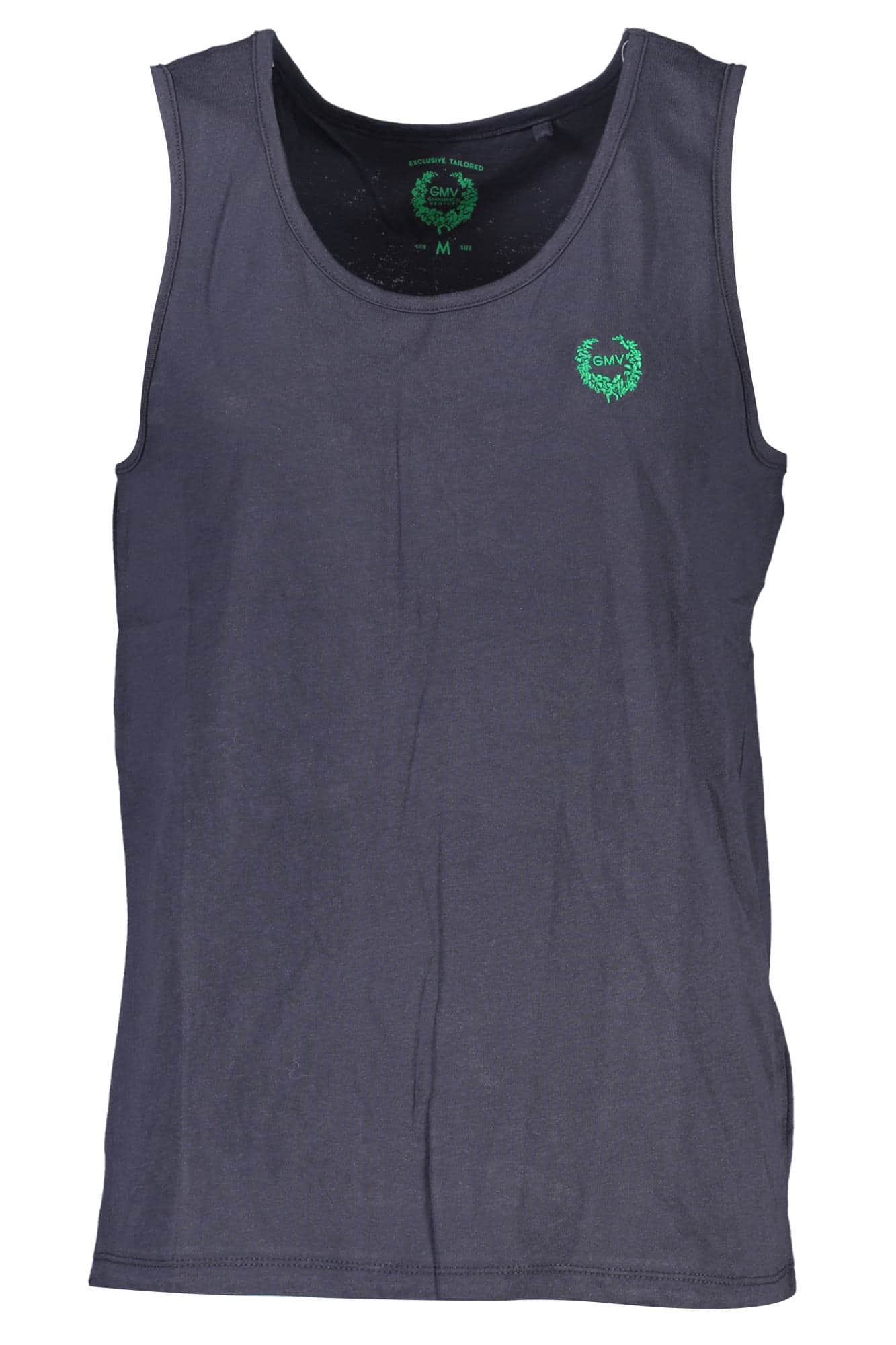 GIAN MARCO VENTURI HERREN BLAU TANKTOP
