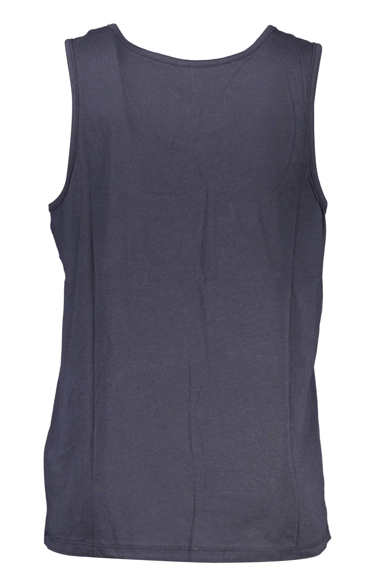 GIAN MARCO VENTURI HERREN BLAU TANKTOP