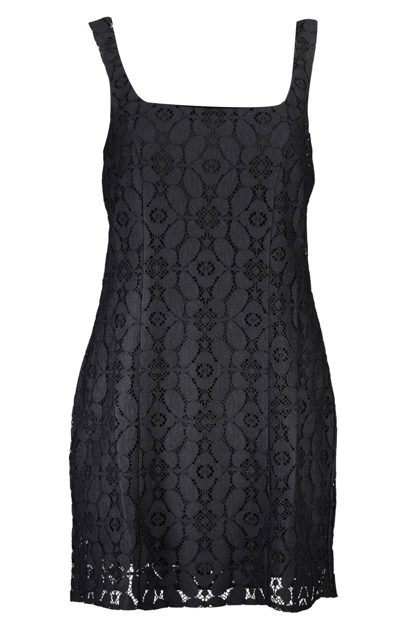 DESIGUAL KURZ KLEID DAMEN SCHWARZ