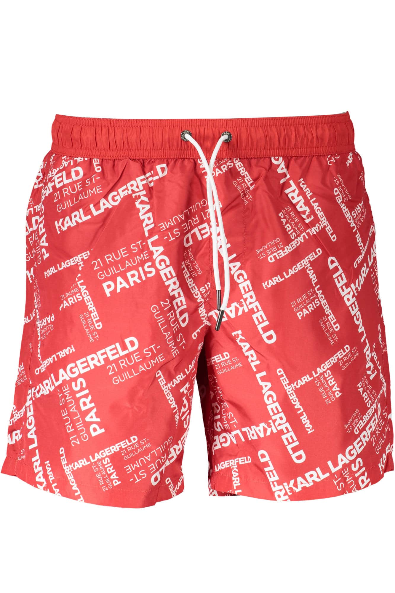 KARL LAGERFELD BADEMODE BADEANZUG HERREN BOTTOM ROT