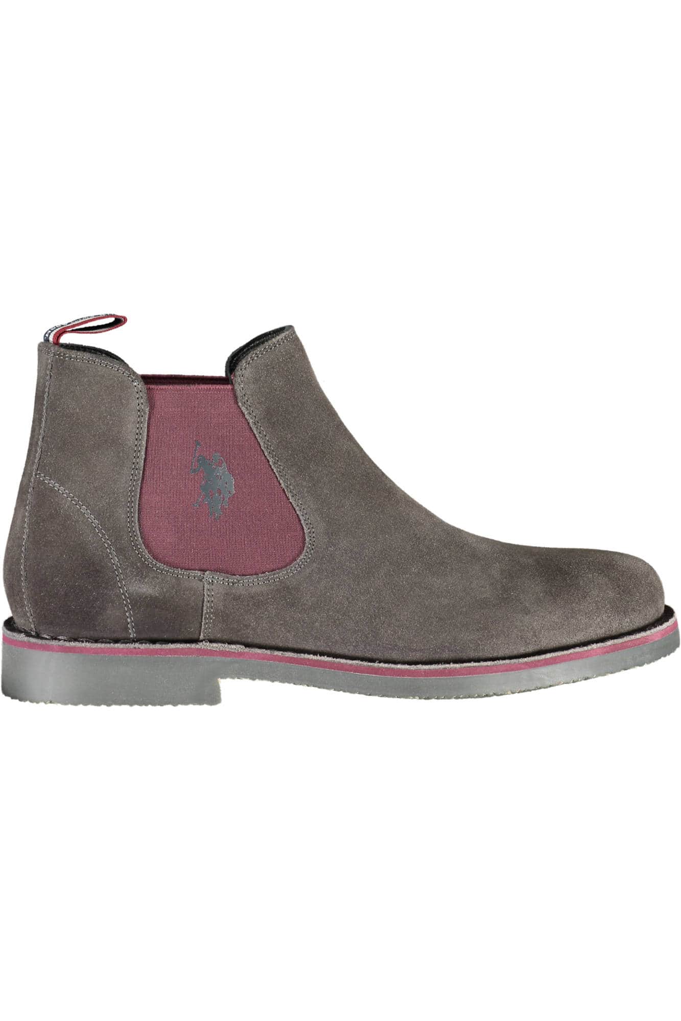 US POLO ASSN. HERREN SCHUHE STIEFEL, GRAU
