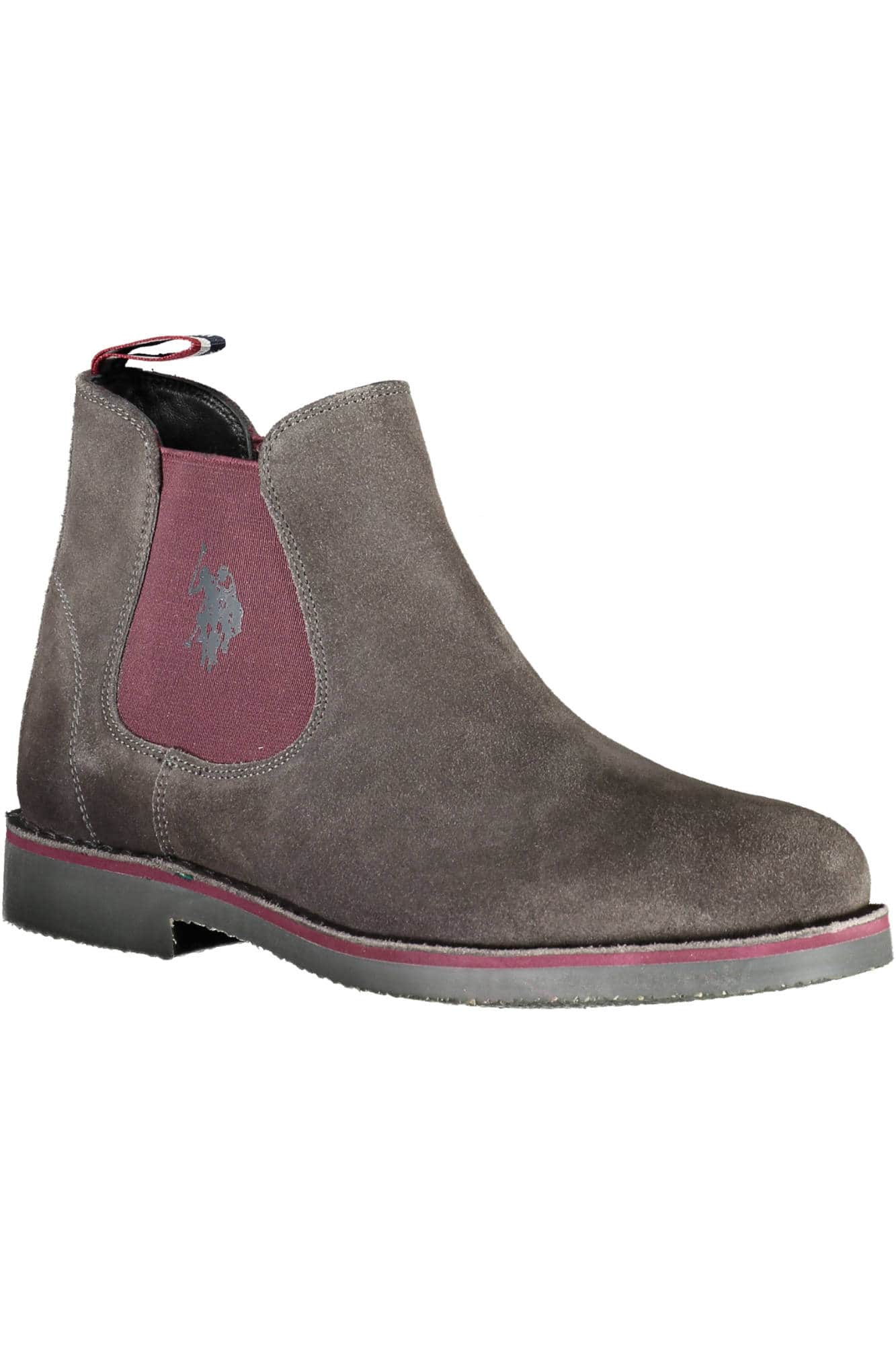 US POLO ASSN. HERREN SCHUHE STIEFEL, GRAU