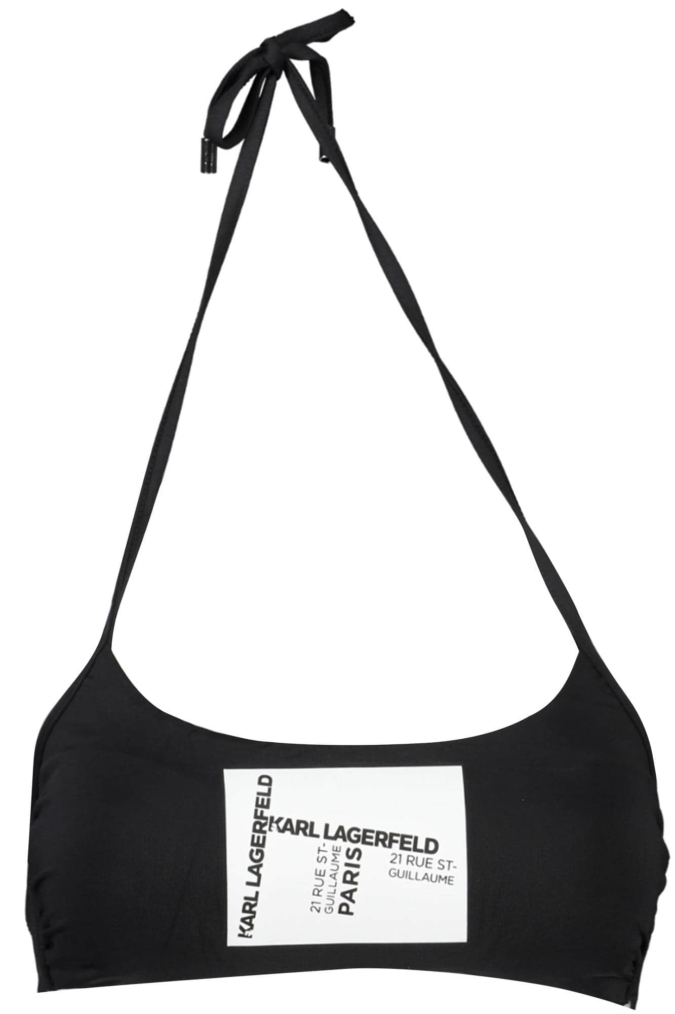KARL LAGERFELD BADEMODE BIKINIOBERTEIL DAMEN SCHWARZ