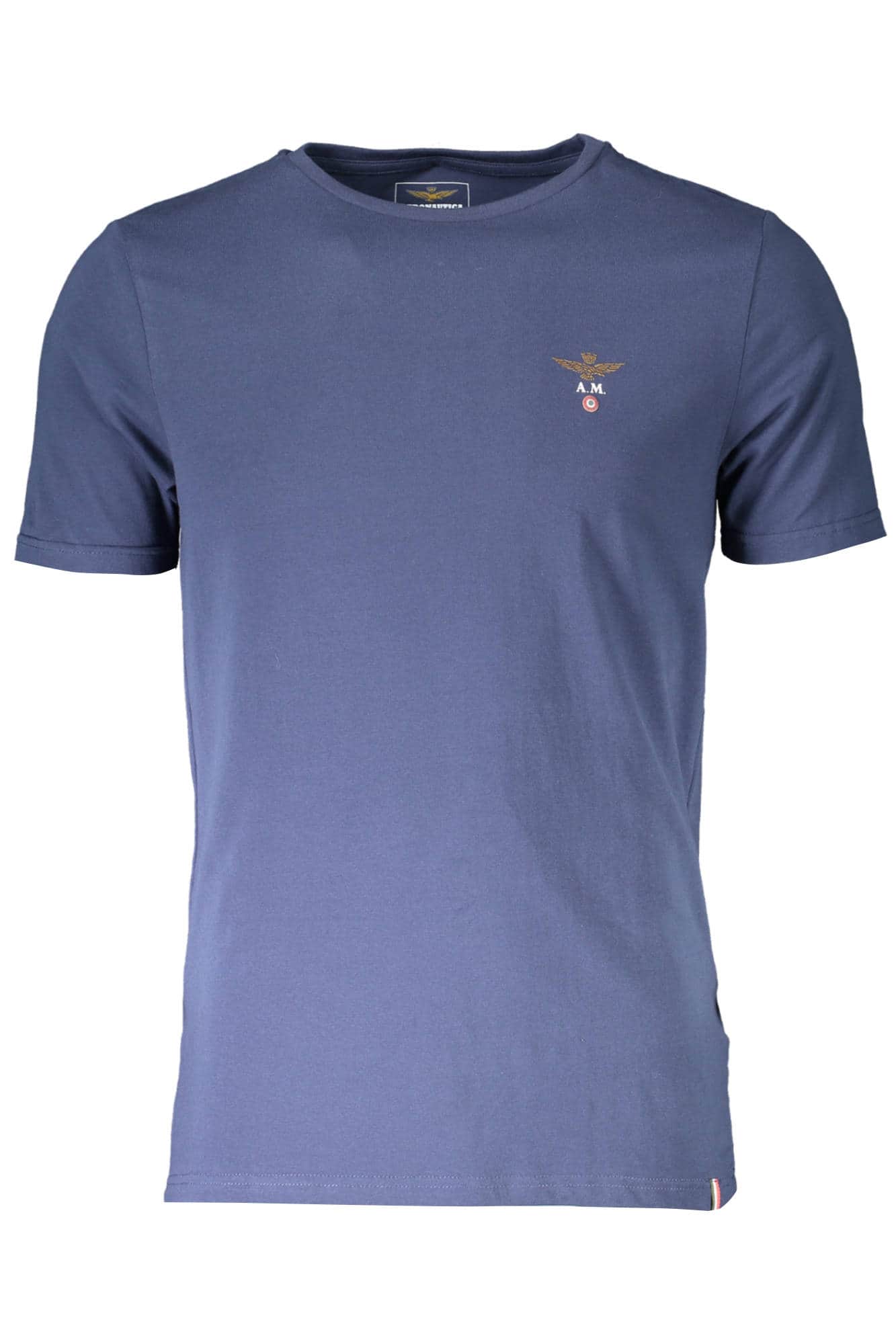 AERONAUTICA MILITARE HERREN BLAU OUTDOOR T-SHIRT