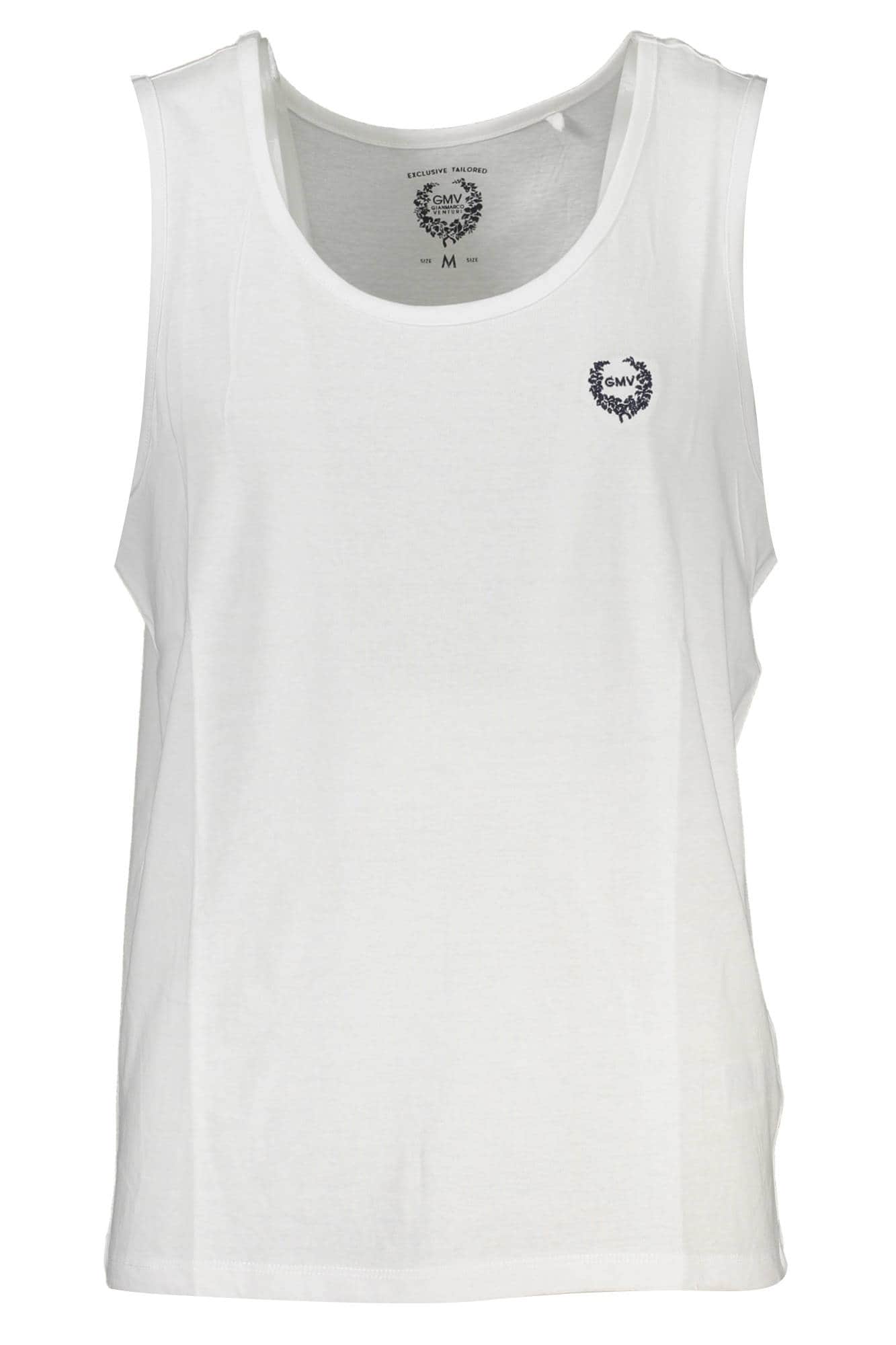 GIAN MARCO VENTURI HERREN WEISS TANKTOP