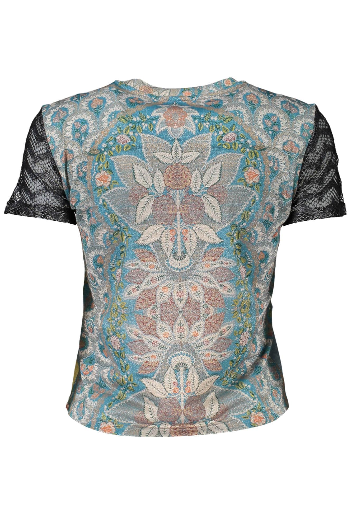 DESIGUAL KURZARM T-SHIRT DAMEN BLAU