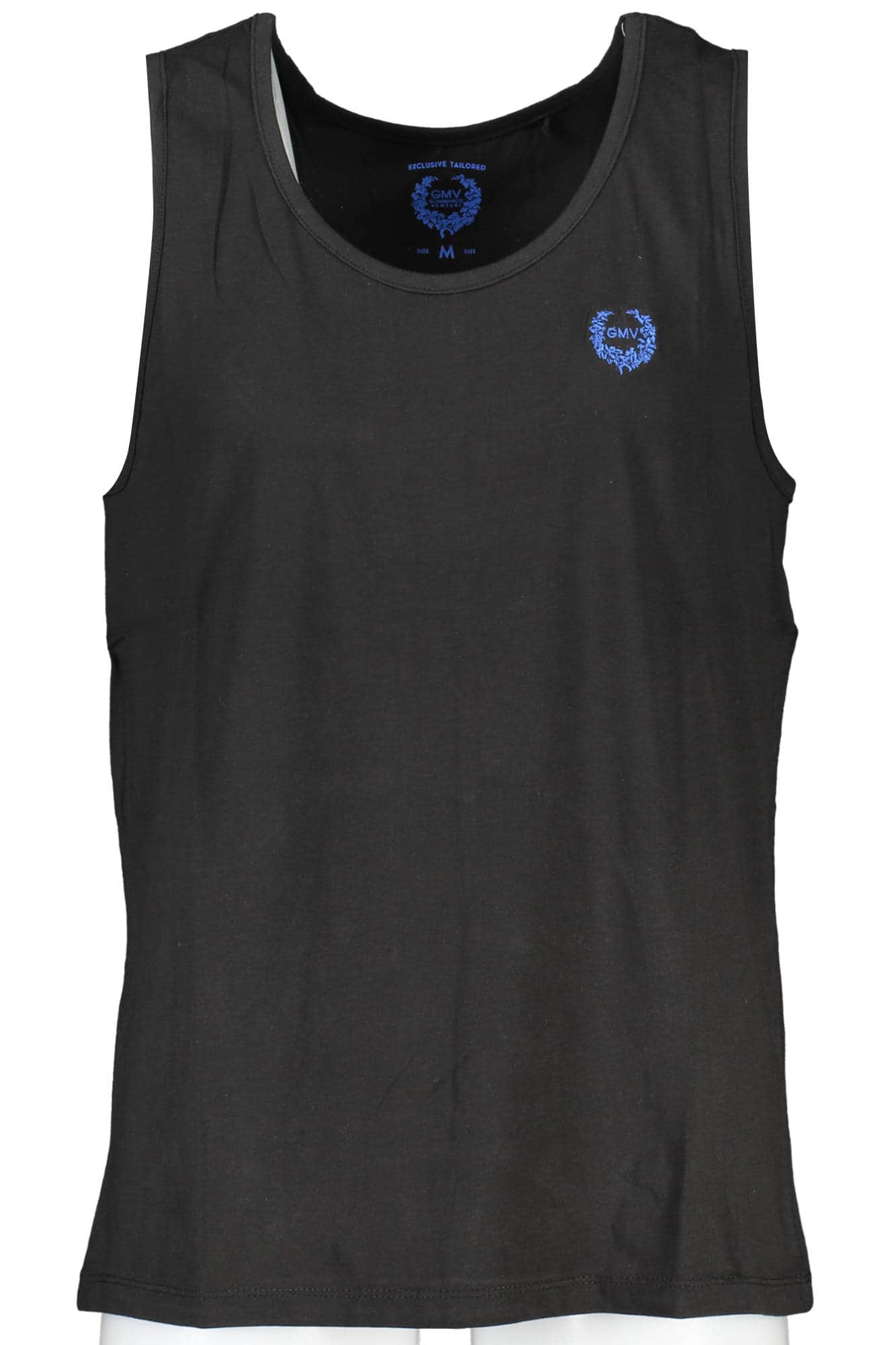 GIAN MARCO VENTURI HERREN SCHWARZ TANKTOP