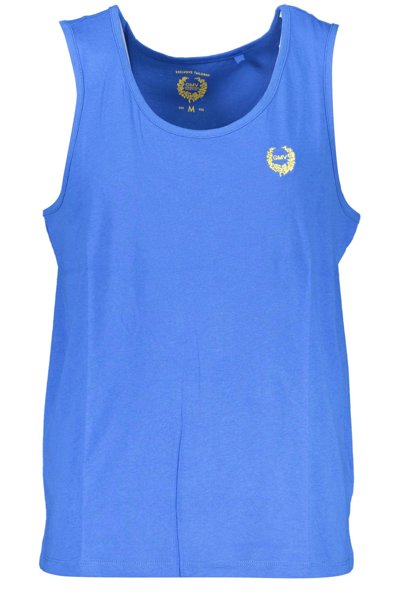 GIAN MARCO VENTURI HERREN BLAU TANKTOP