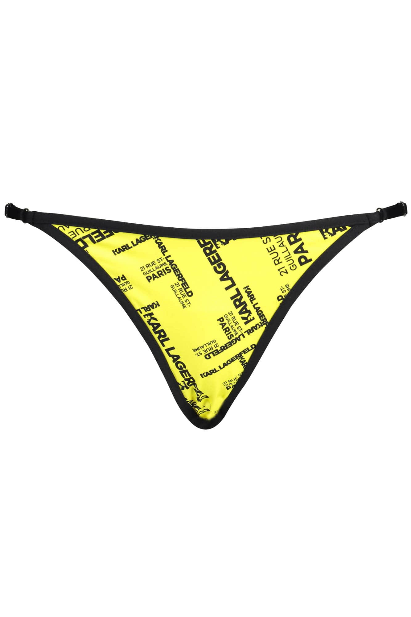 KARL LAGERFELD BADEMODE BADEHOSE DAMEN GELB