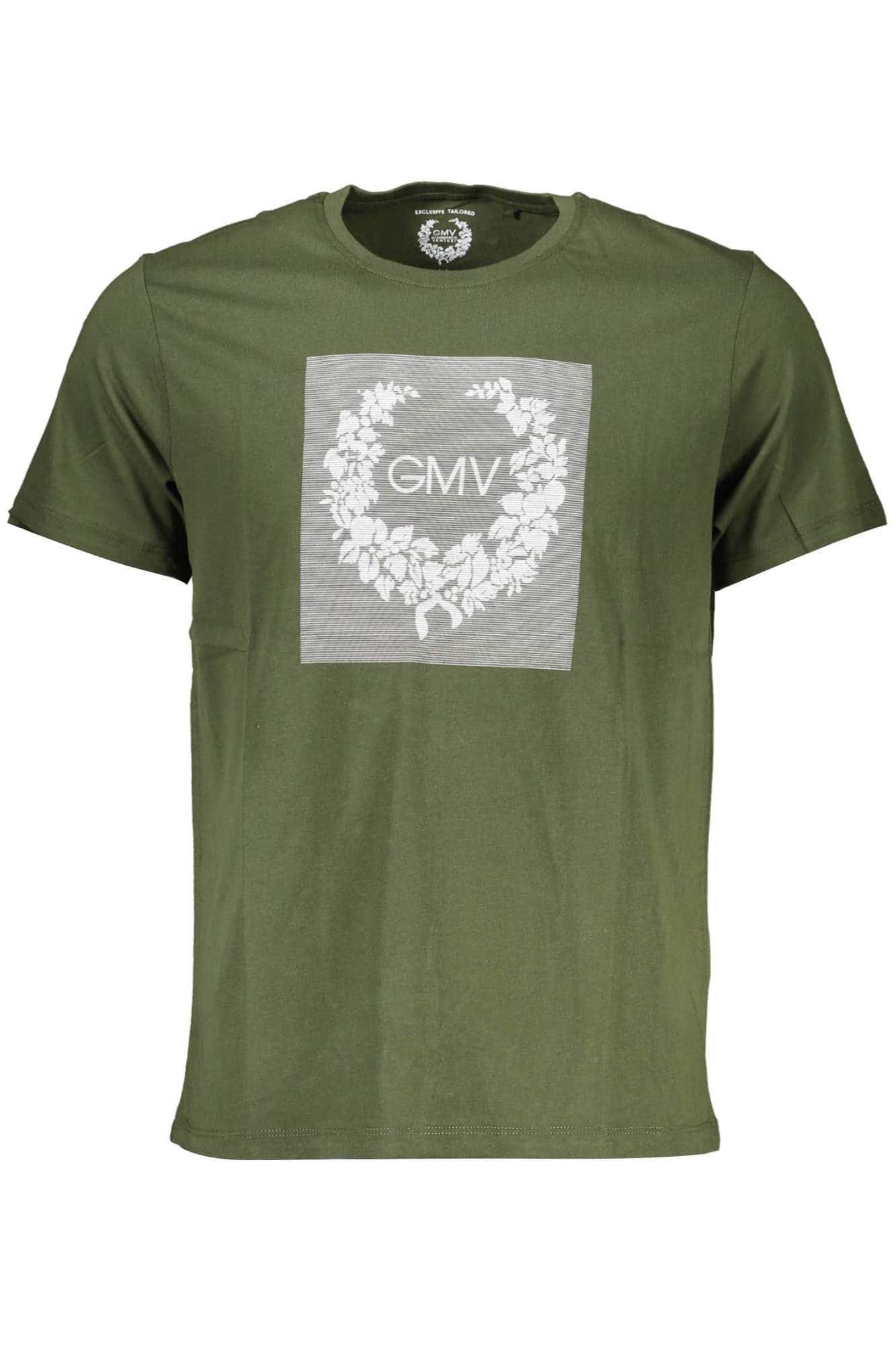 GIAN MARCO VENTURI HERREN KURZARM T-SHIRT GRÜN