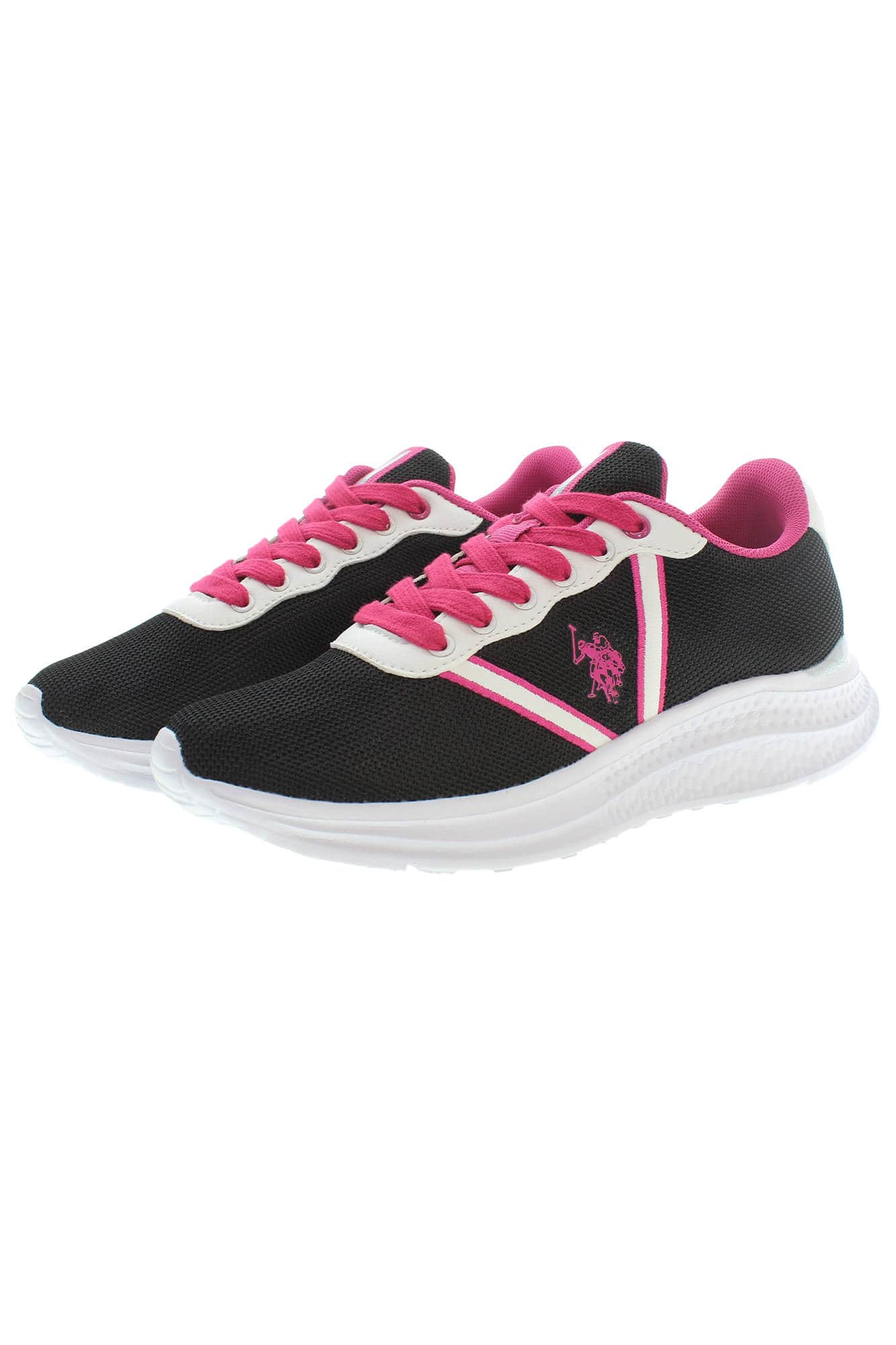 US POLO ASSN. DAMEN SCHWARZ SPORTSCHUHE
