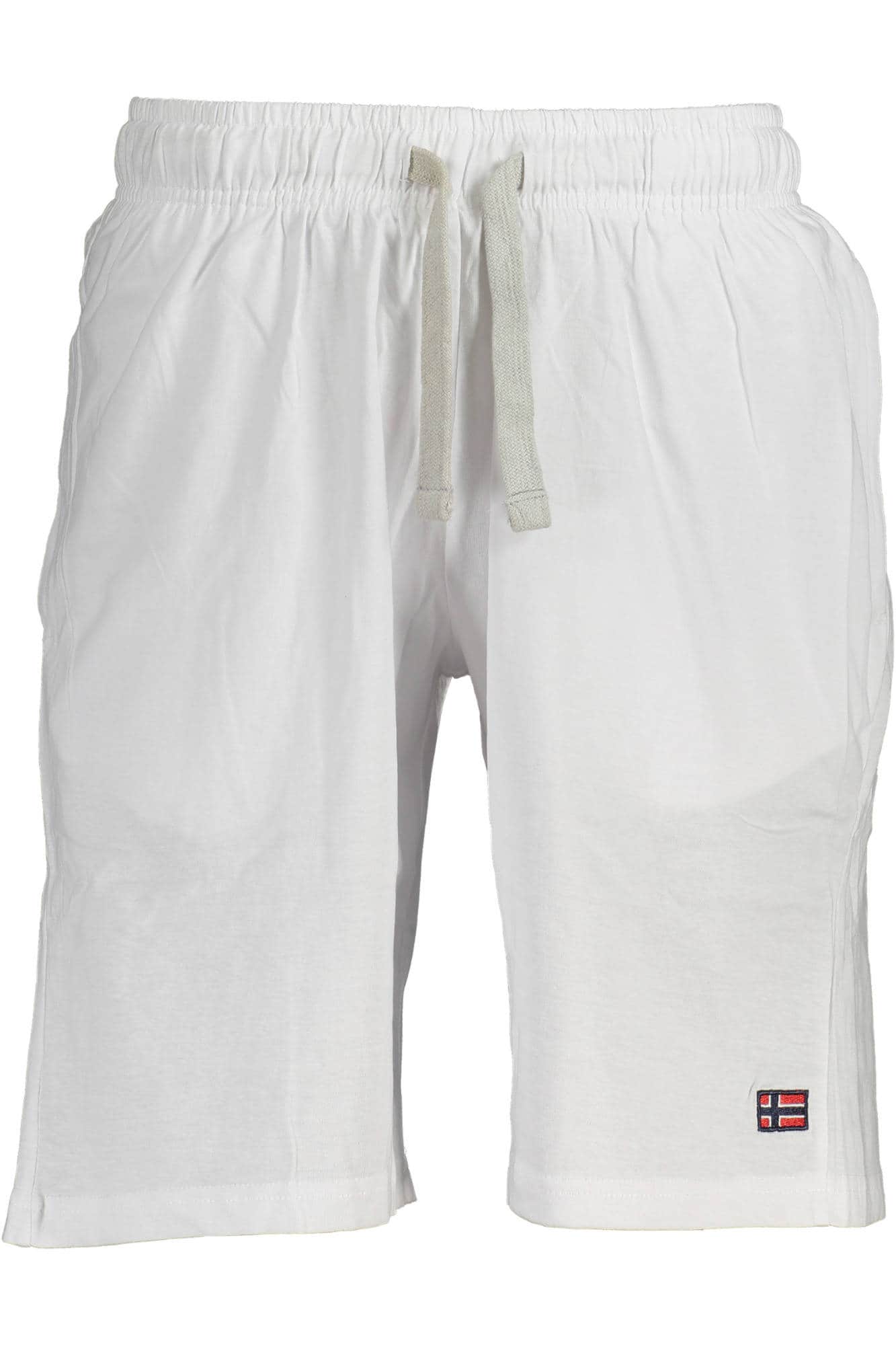 NORWAY 1963 HERREN BERMUDA HOSE WEISS
