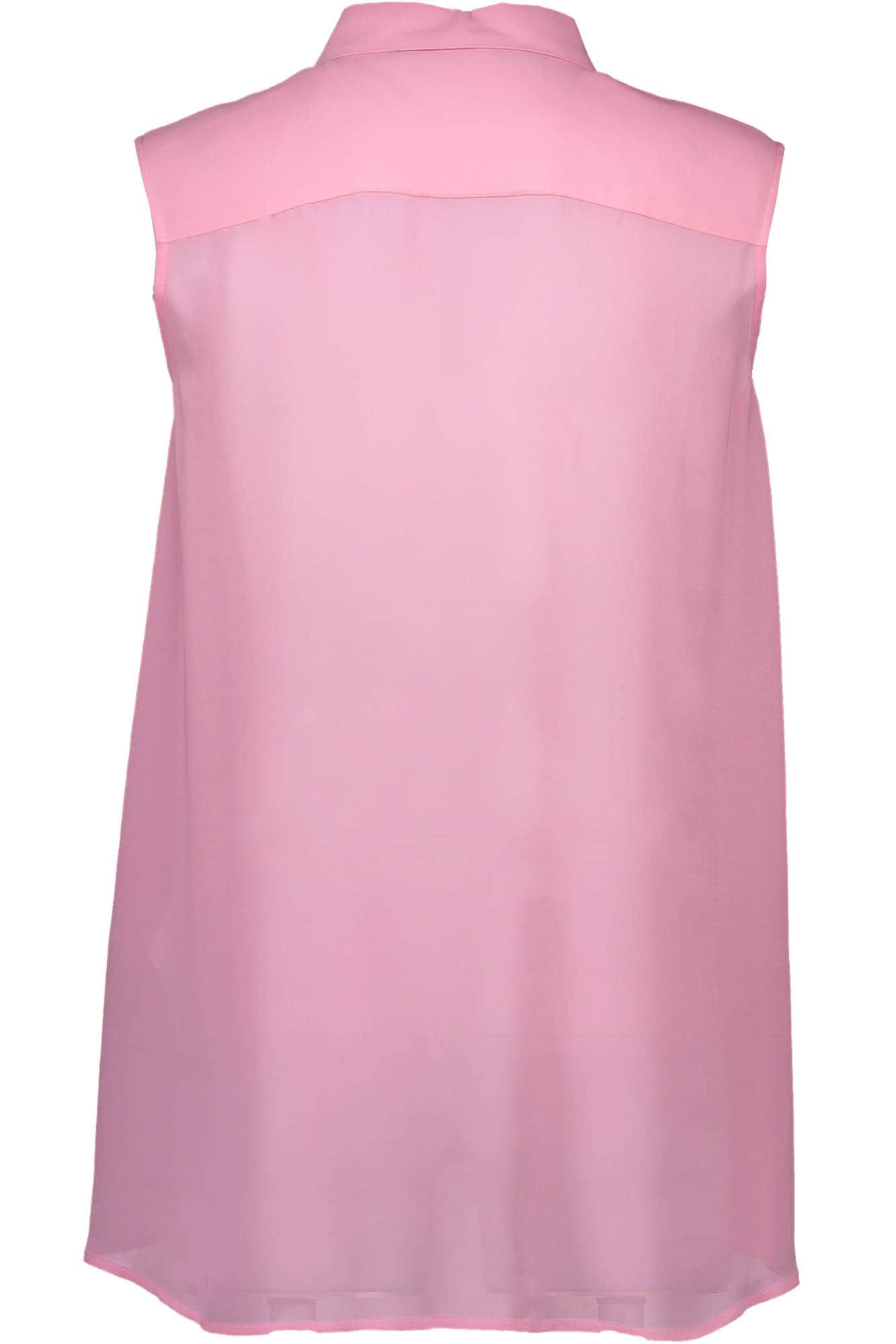 LOVE MOSCHINO ÄRMELLOS SHIRT DAMEN ROSA