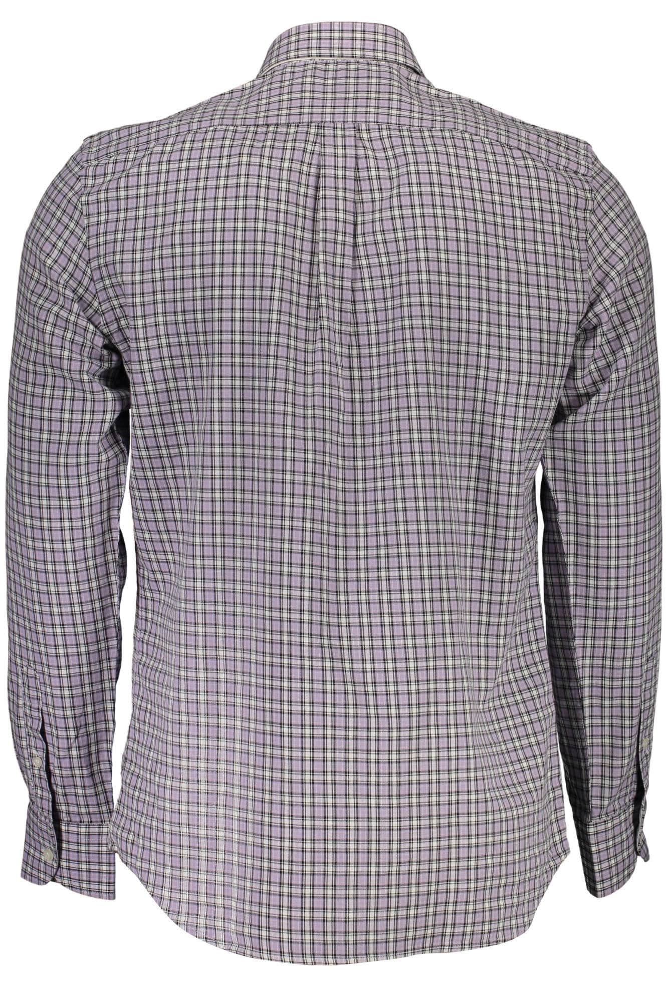 HARMONT & BLAINE LANGARM SHIRT HERREN LILA