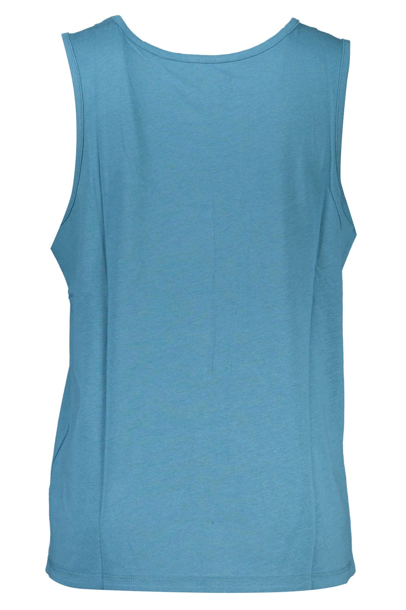 GIAN MARCO VENTURI HERREN BLAU TANKTOP