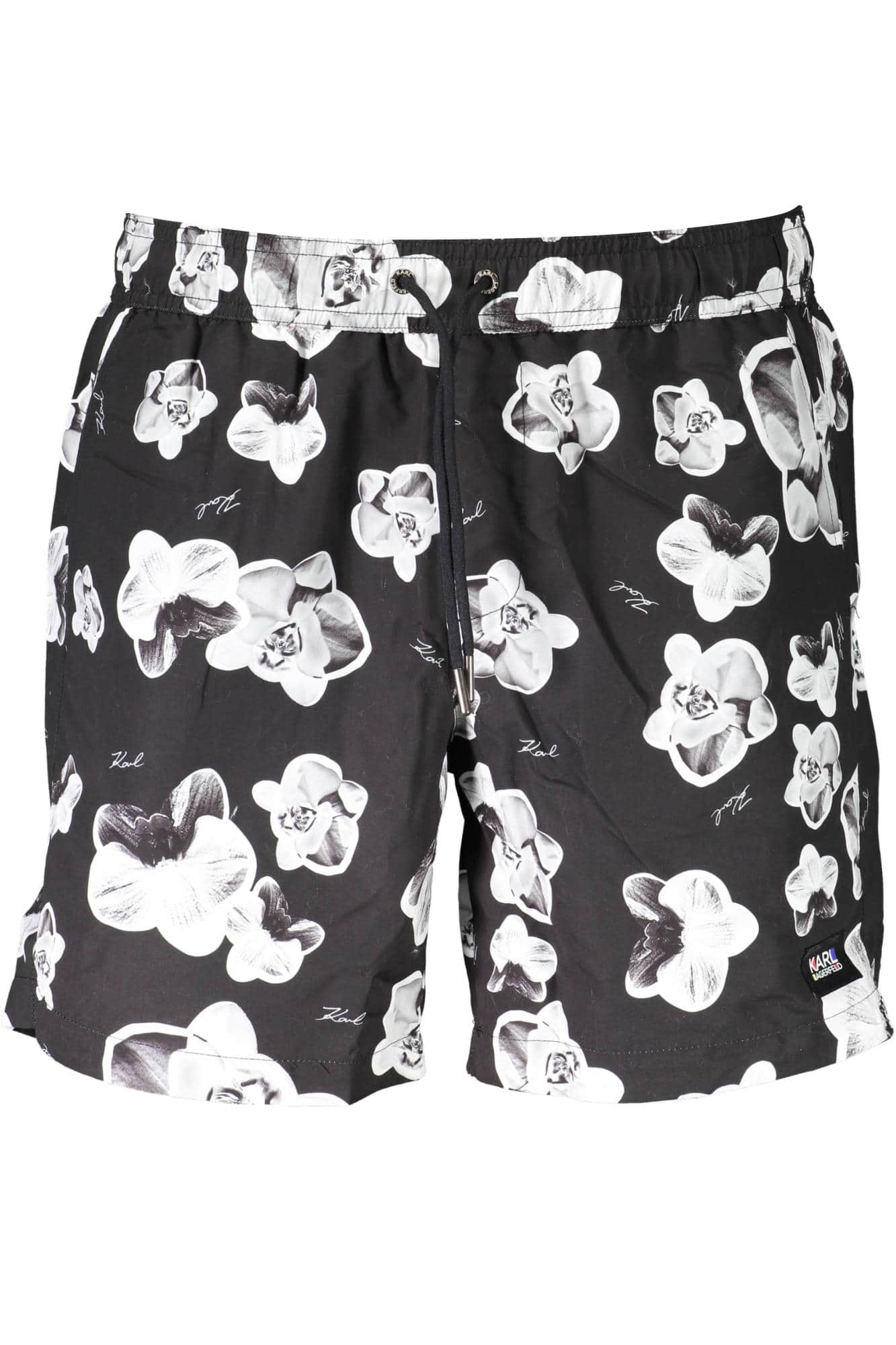 KARL LAGERFELD BADEMODE BADEANZUG SCHWARZ HERREN BOTTOM