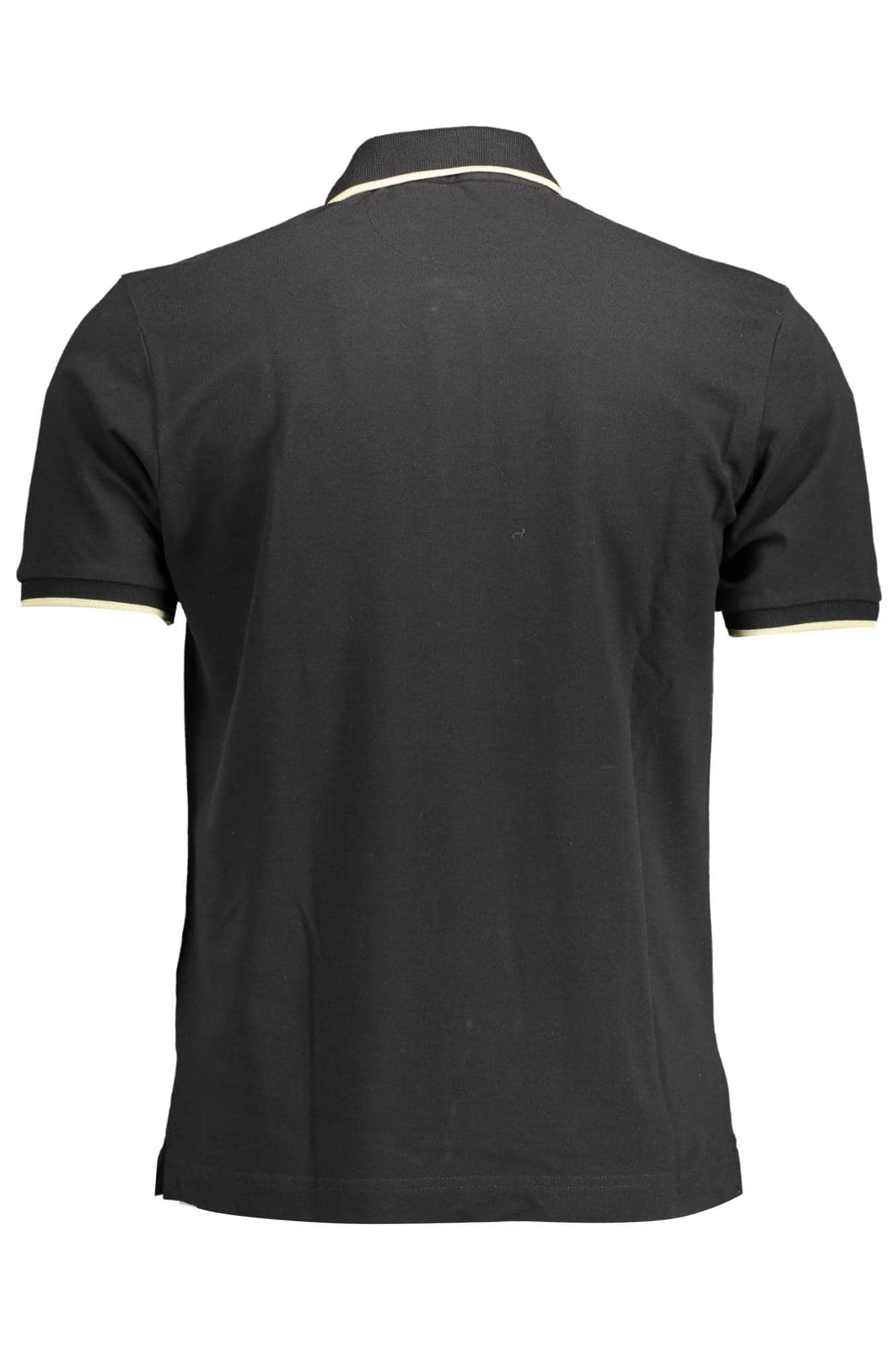 LA MARTINA HERREN KURZARM POLO SCHWARZ