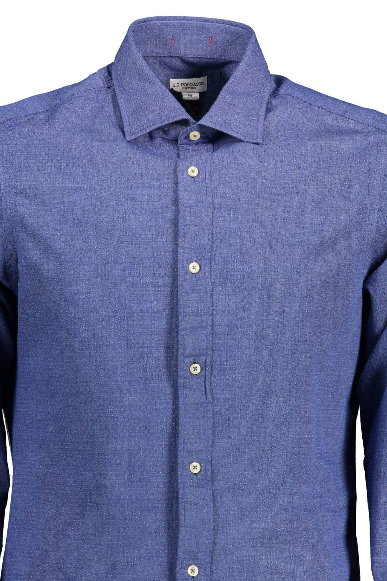 US POLO ASSN. HERREN BLAU LANGARM SHIRT