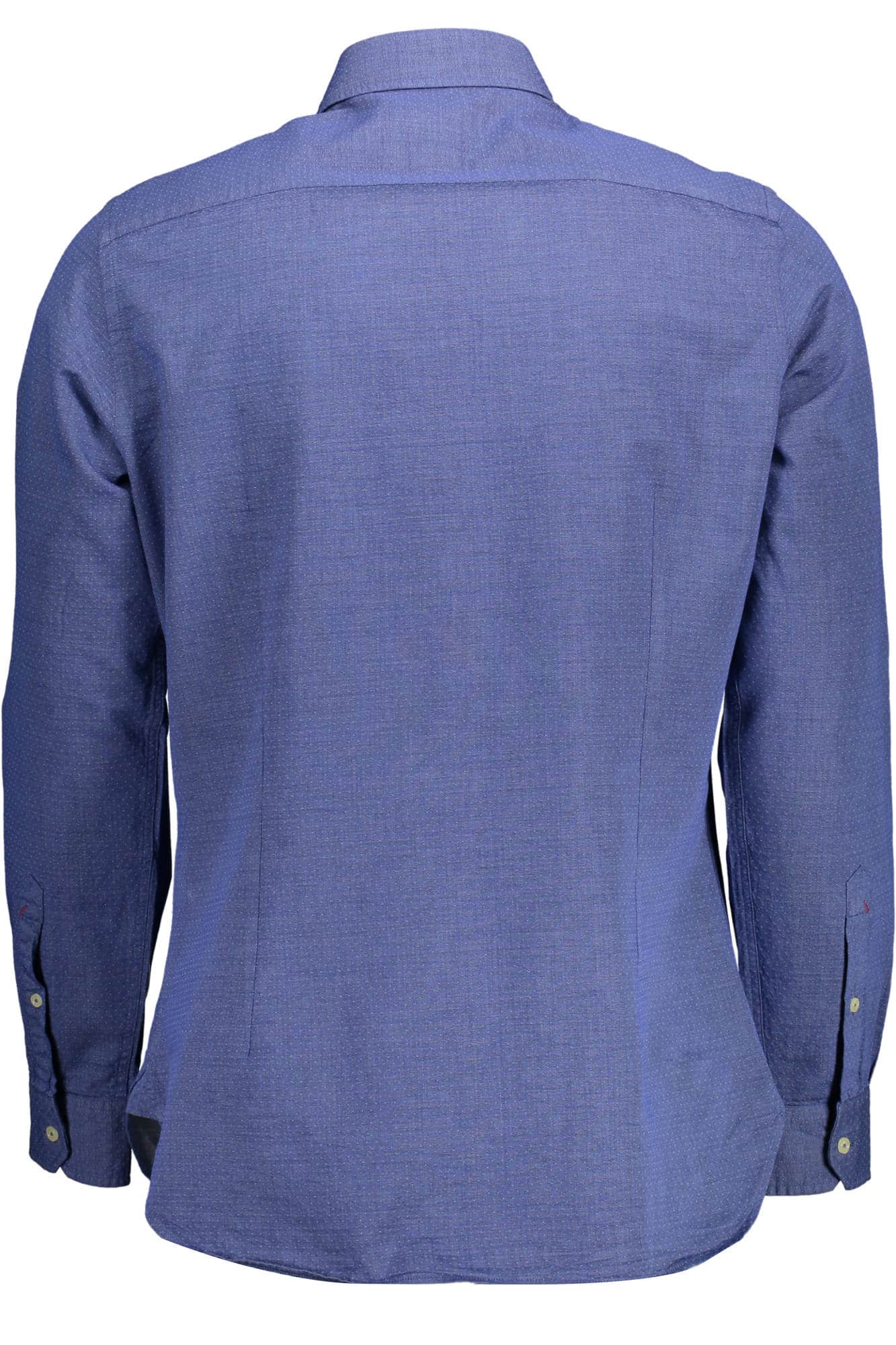 US POLO ASSN. HERREN BLAU LANGARM SHIRT