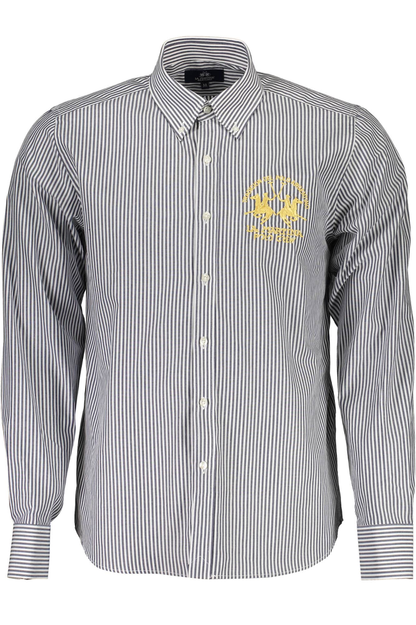 LA MARTINA LANGARM SHIRT HERREN BLAU