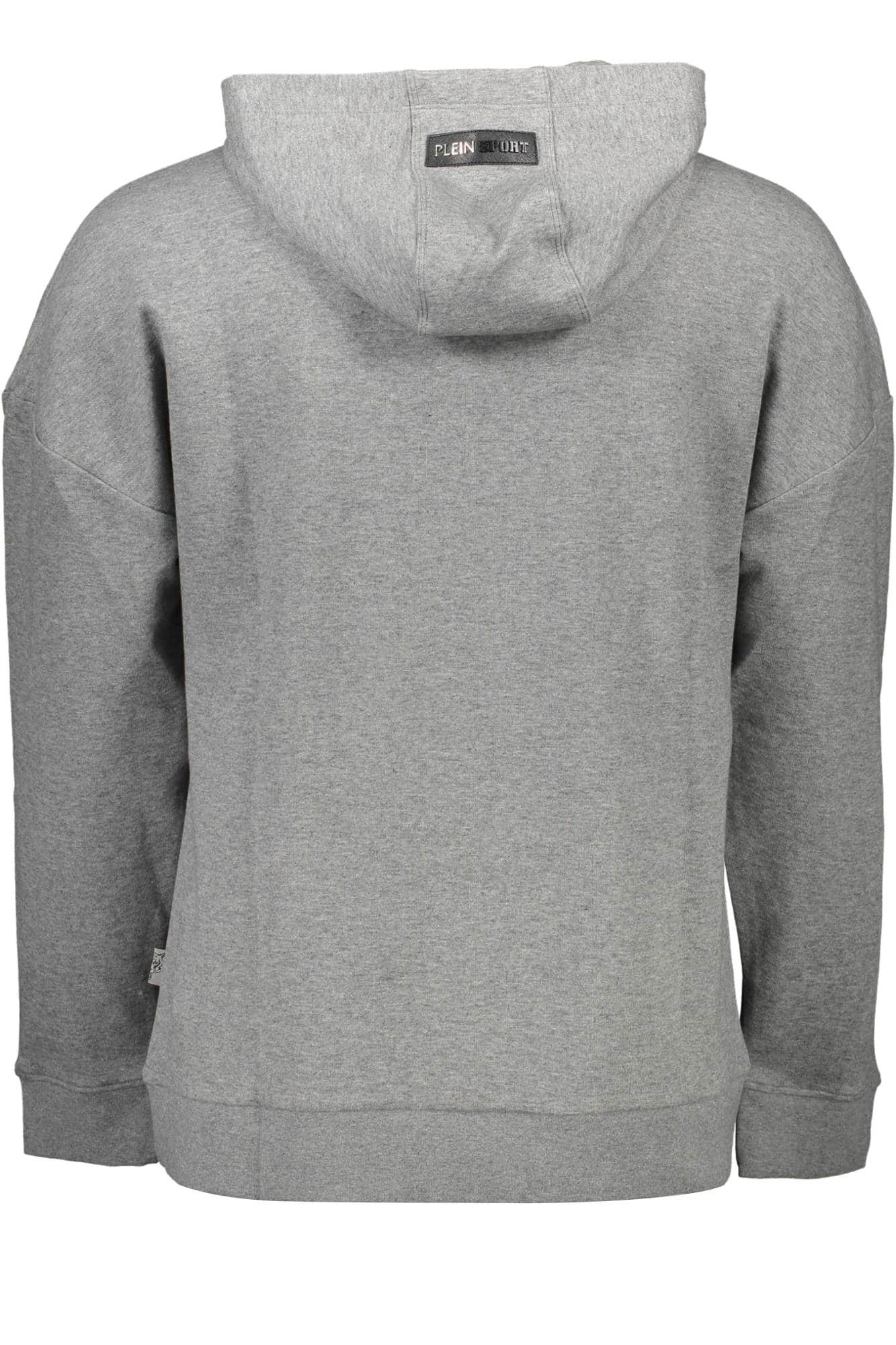 PLEIN SPORT HERREN OHNE REISSVERSCHLUSS SWEATSHIRT GRAU