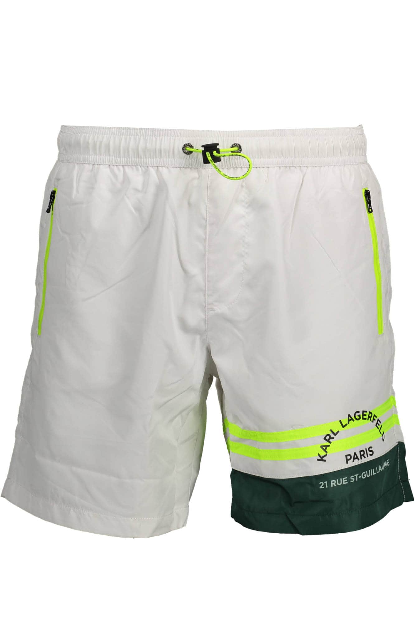 KARL LAGERFELD BADEMODE BADEHOSE HERREN WEISS