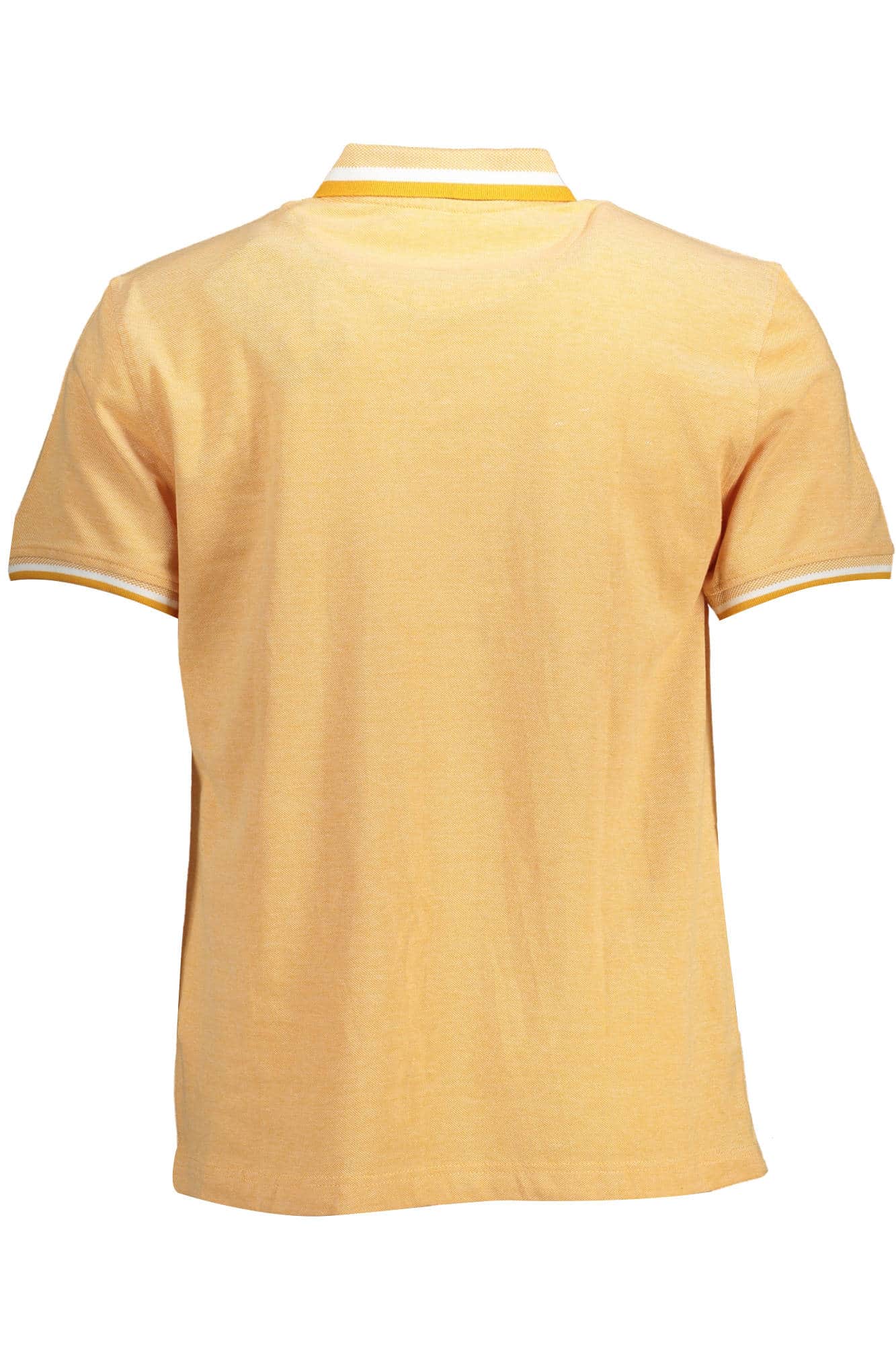 HARMONT & BLAINE HERREN ORANGE KURZARM POLO