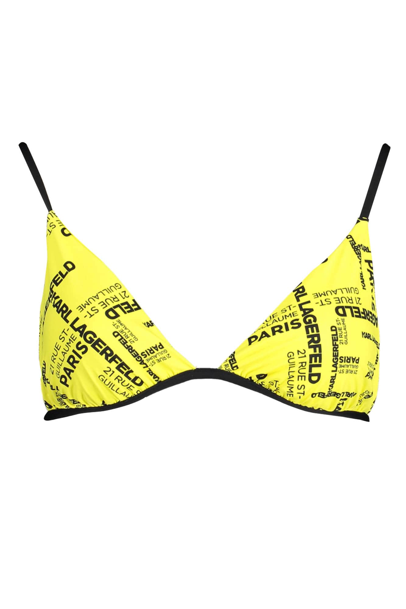 KARL LAGERFELD BADEMODE BIKINIOBERTEIL DAMEN GELB
