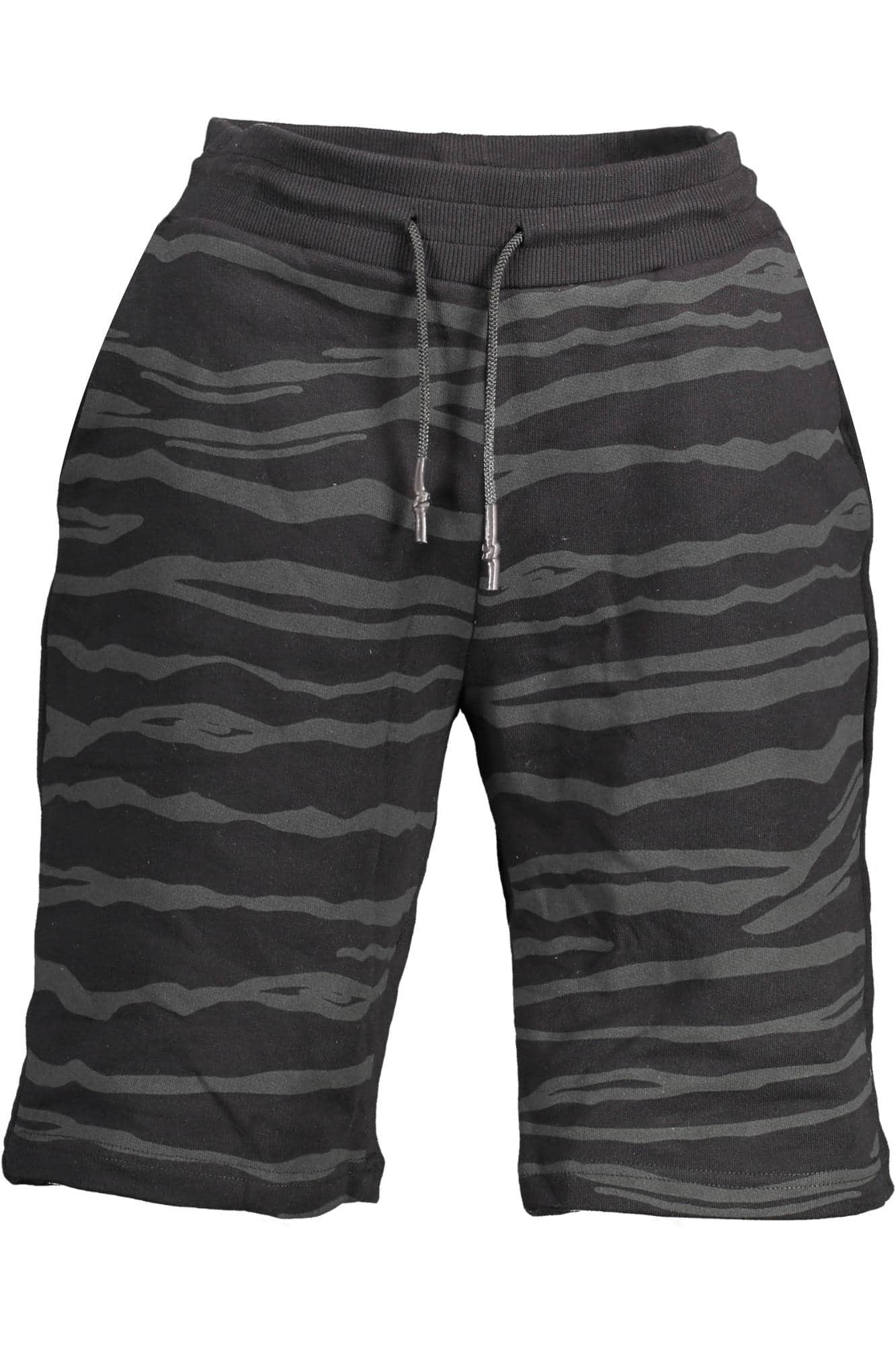 CAVALLI CLASS HERREN BERMUDA HOSE SCHWARZ