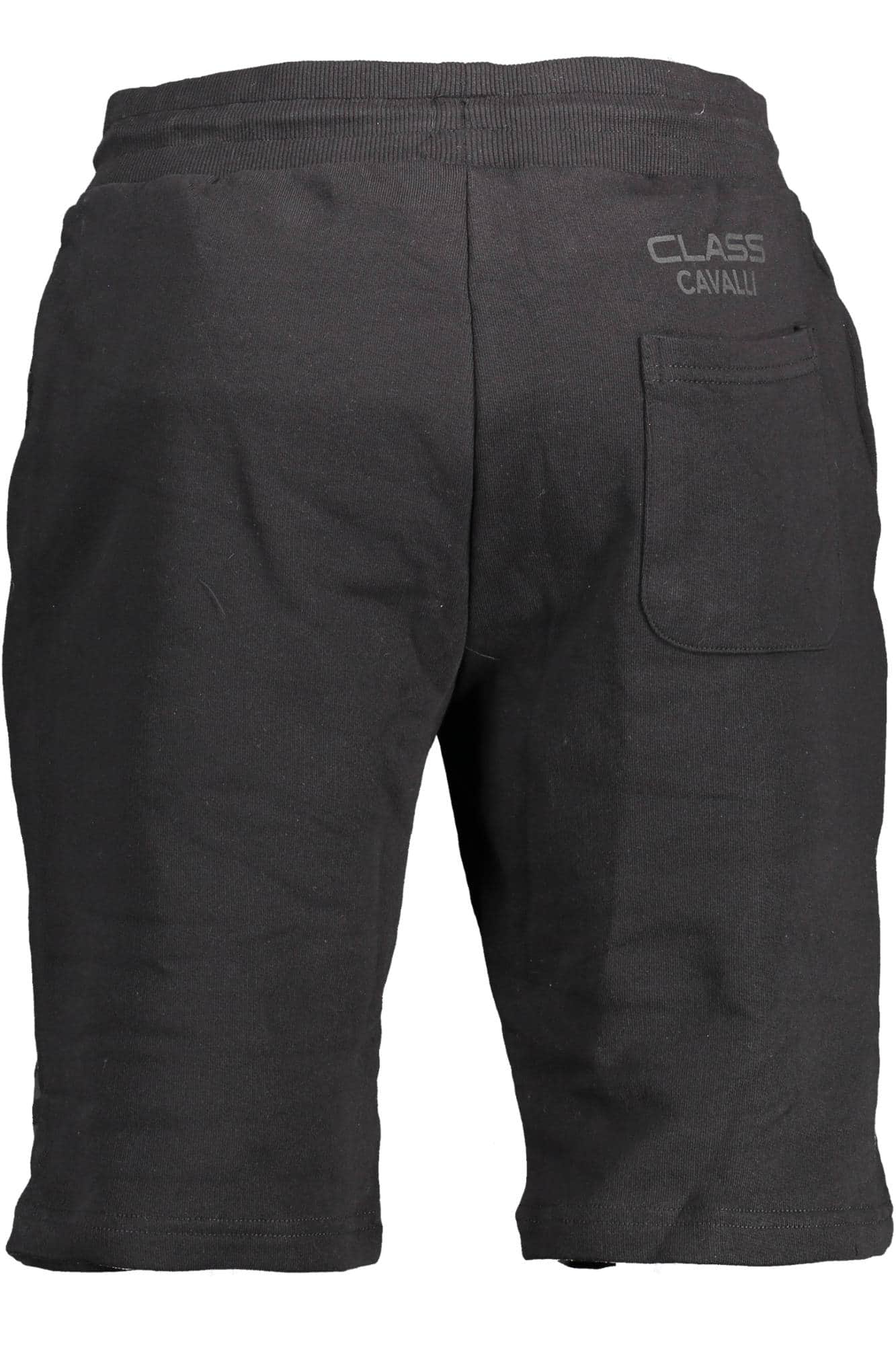 CAVALLI CLASS HERREN BERMUDA HOSE SCHWARZ