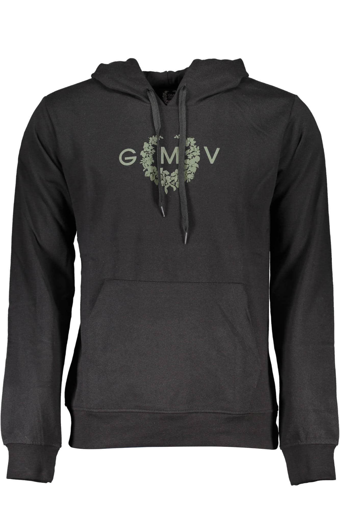 GIAN MARCO VENTURI HERREN SCHWARZ OHNE REISSVERSCHLUSS SWEATSHIRT