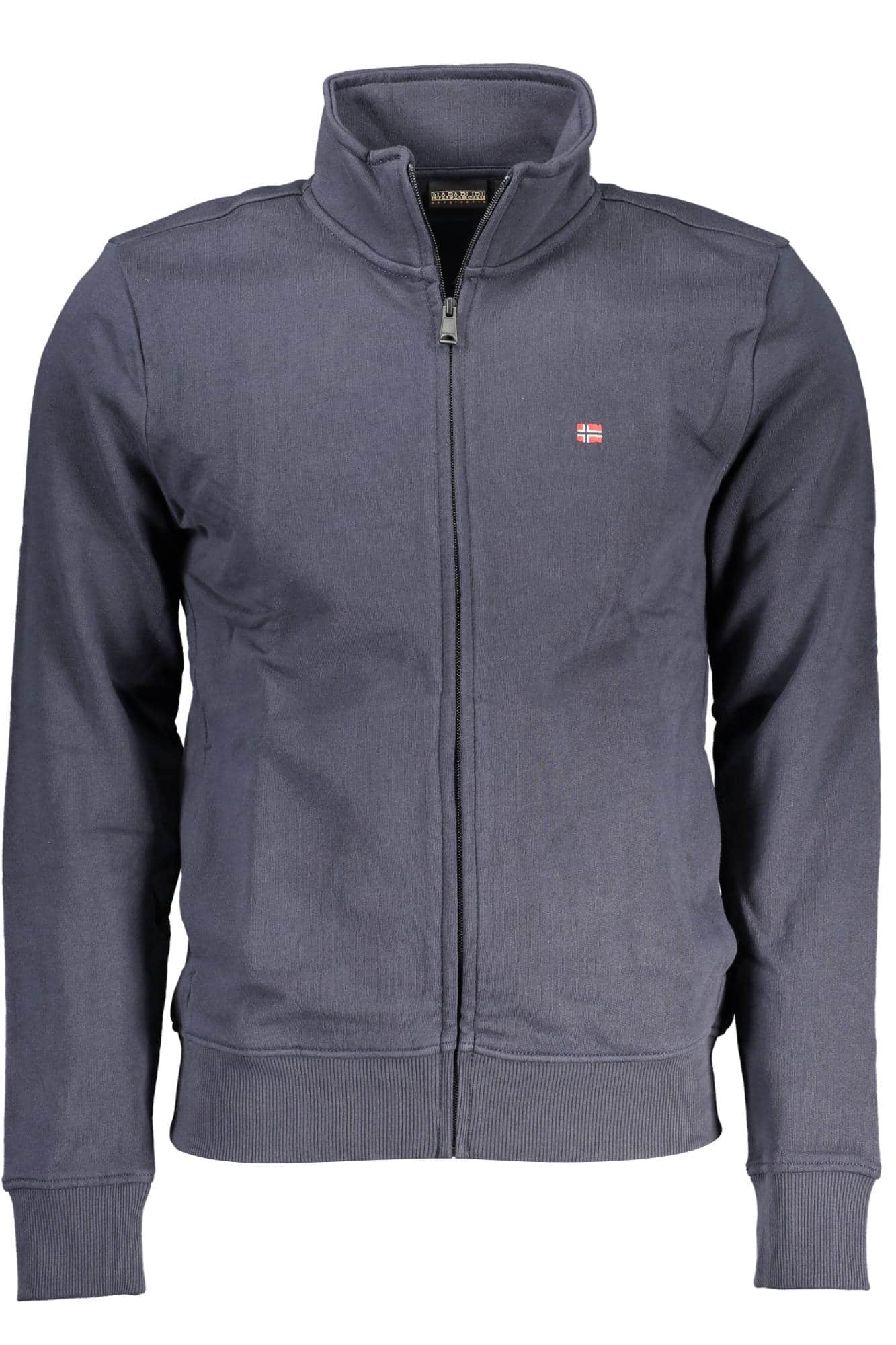 NAPAPIJRI HERREN MIT REISSVERSCHLUSS SWEATSHIRT BLAU