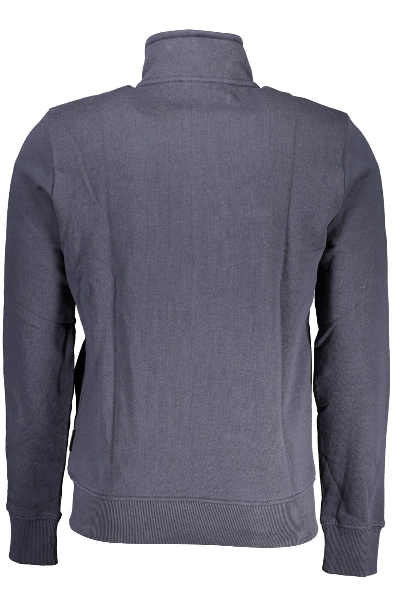 NAPAPIJRI HERREN MIT REISSVERSCHLUSS SWEATSHIRT BLAU