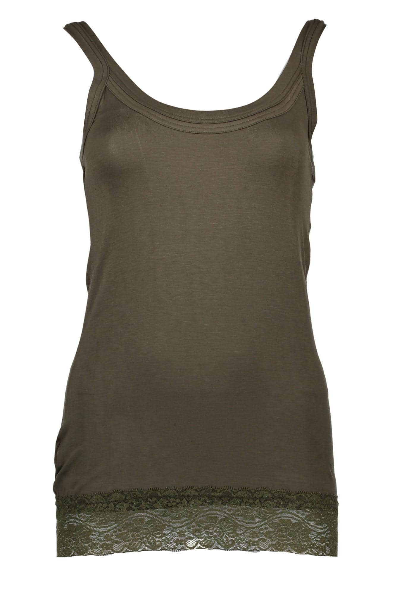 SILVIAN HEACH GRÜN DAMEN TANK