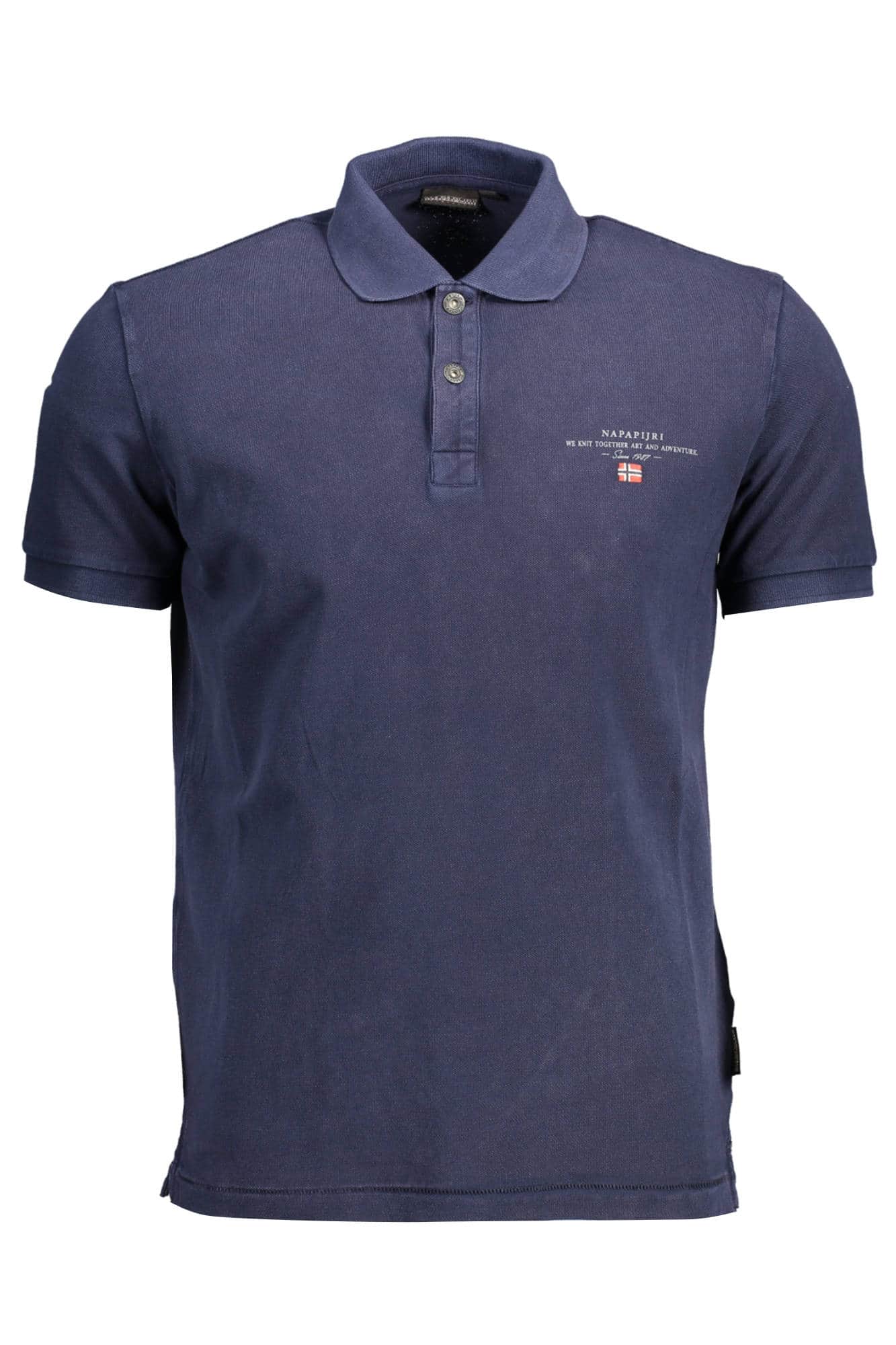 NAPAPIJRI POLO KURZARM HERREN BLAU